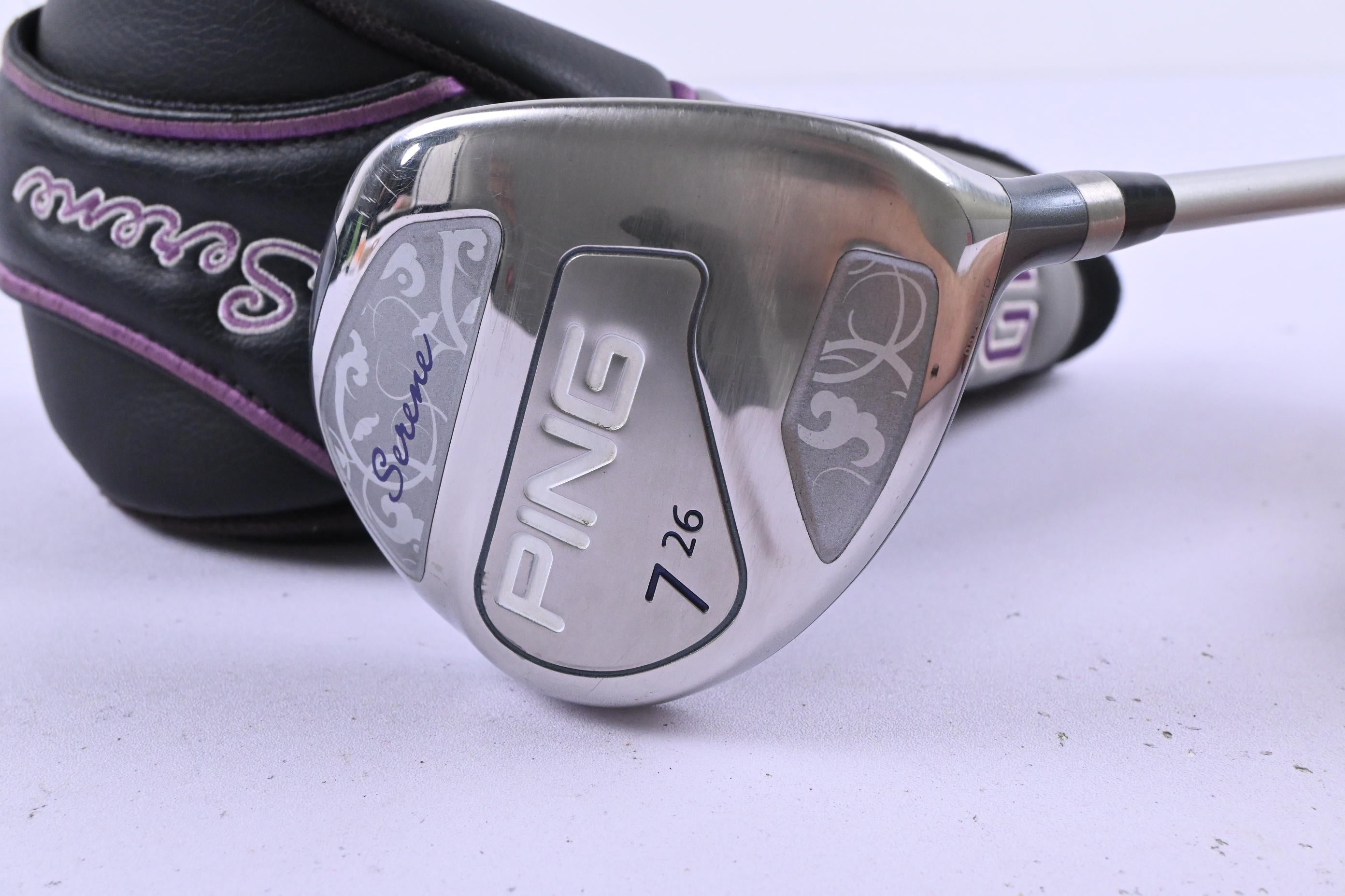Ladies Ping Serene #7 Wood / 26 Degree / Ladies Flex Ping ULT 210 Lite Shaft