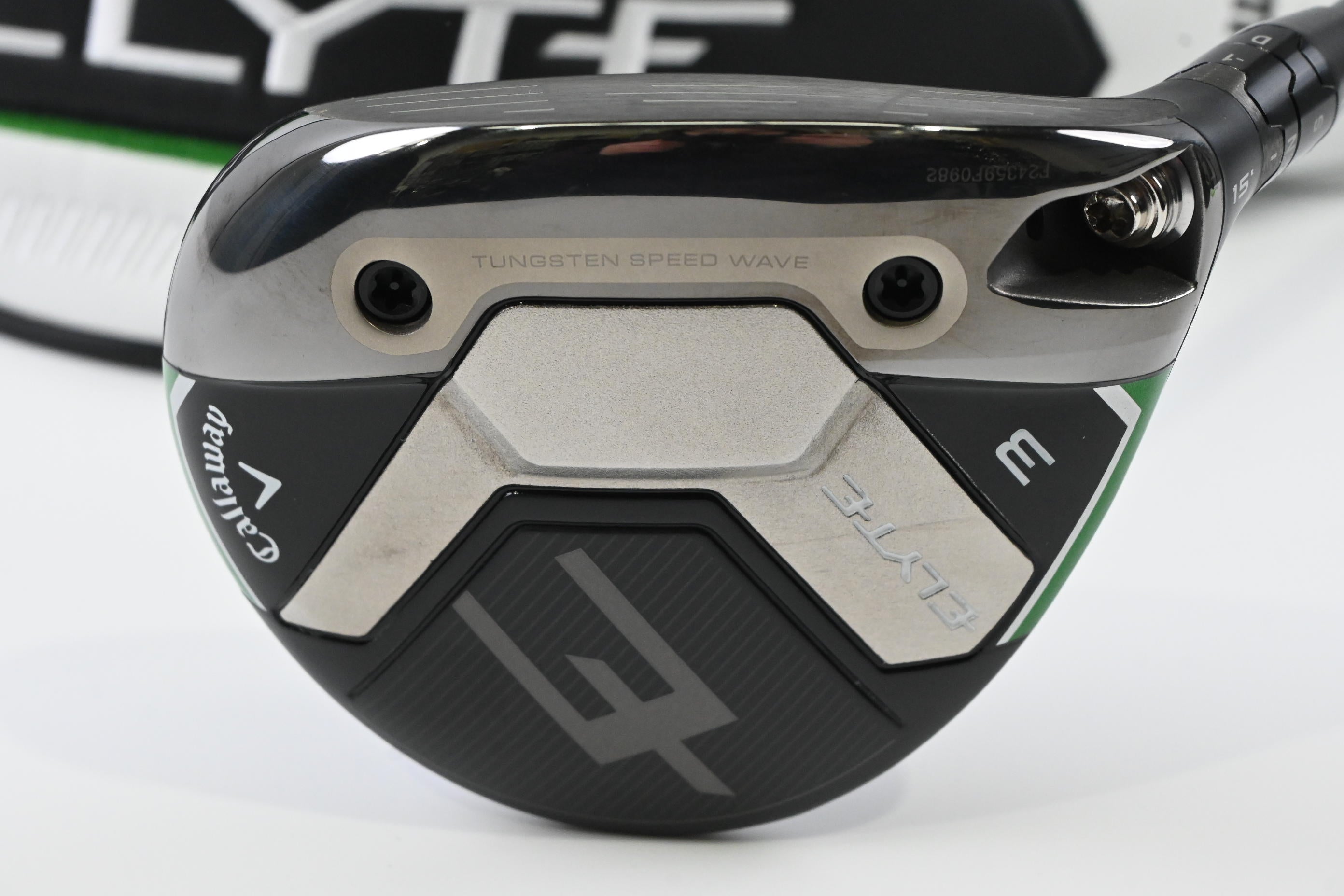 Callaway Elyte #3 Wood / 15 Degree / X-Flex Denali Charcoal 70 Shaft