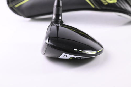 Left Hand Cobra King Radspeed #3 Wood / 14.5 Degree / Regular Flex Motore X F3 Shaft