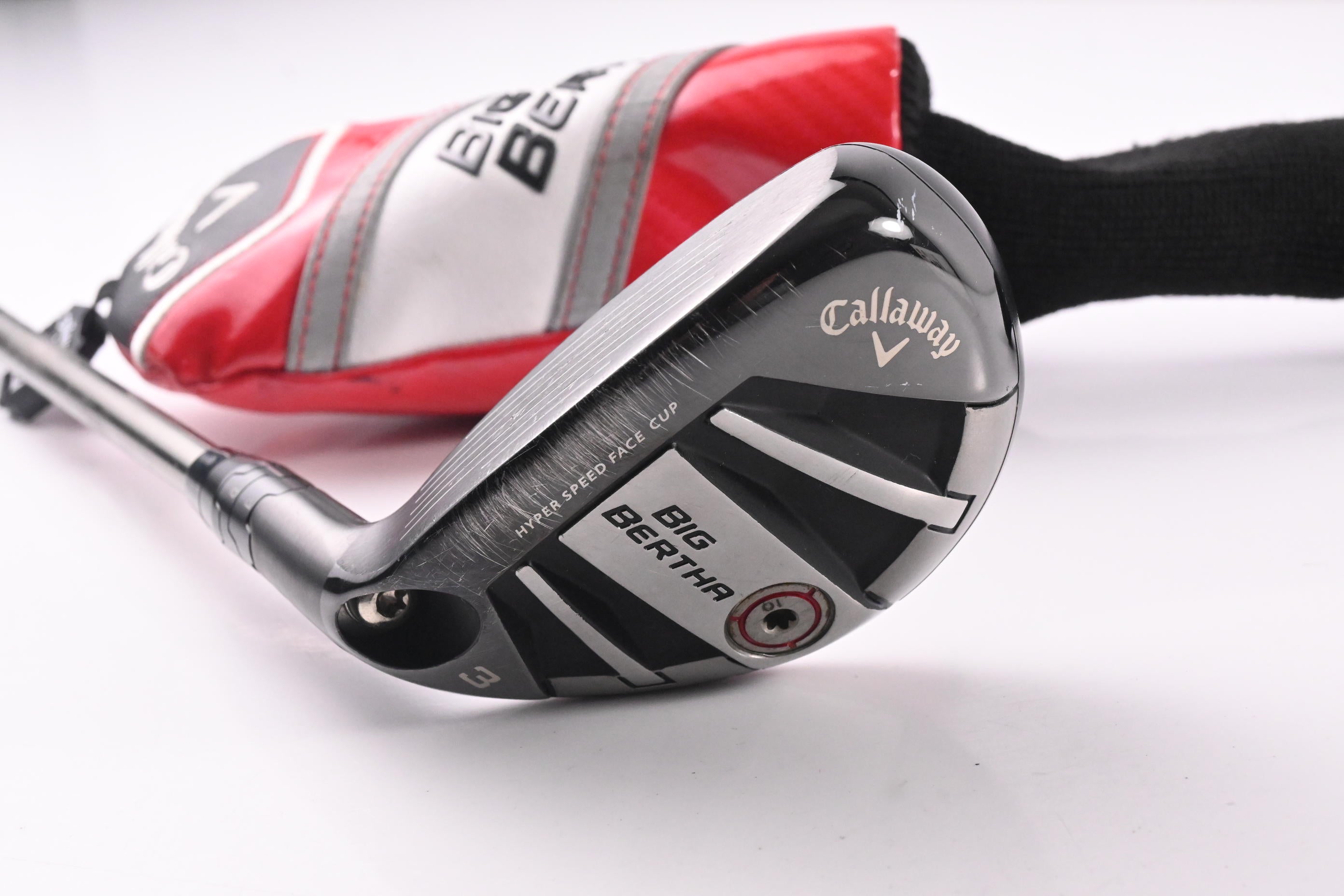 Left Hand Callaway Big Bertha OS #3 Hybrid / 19 Degree / Stiff Flex Recoil ES