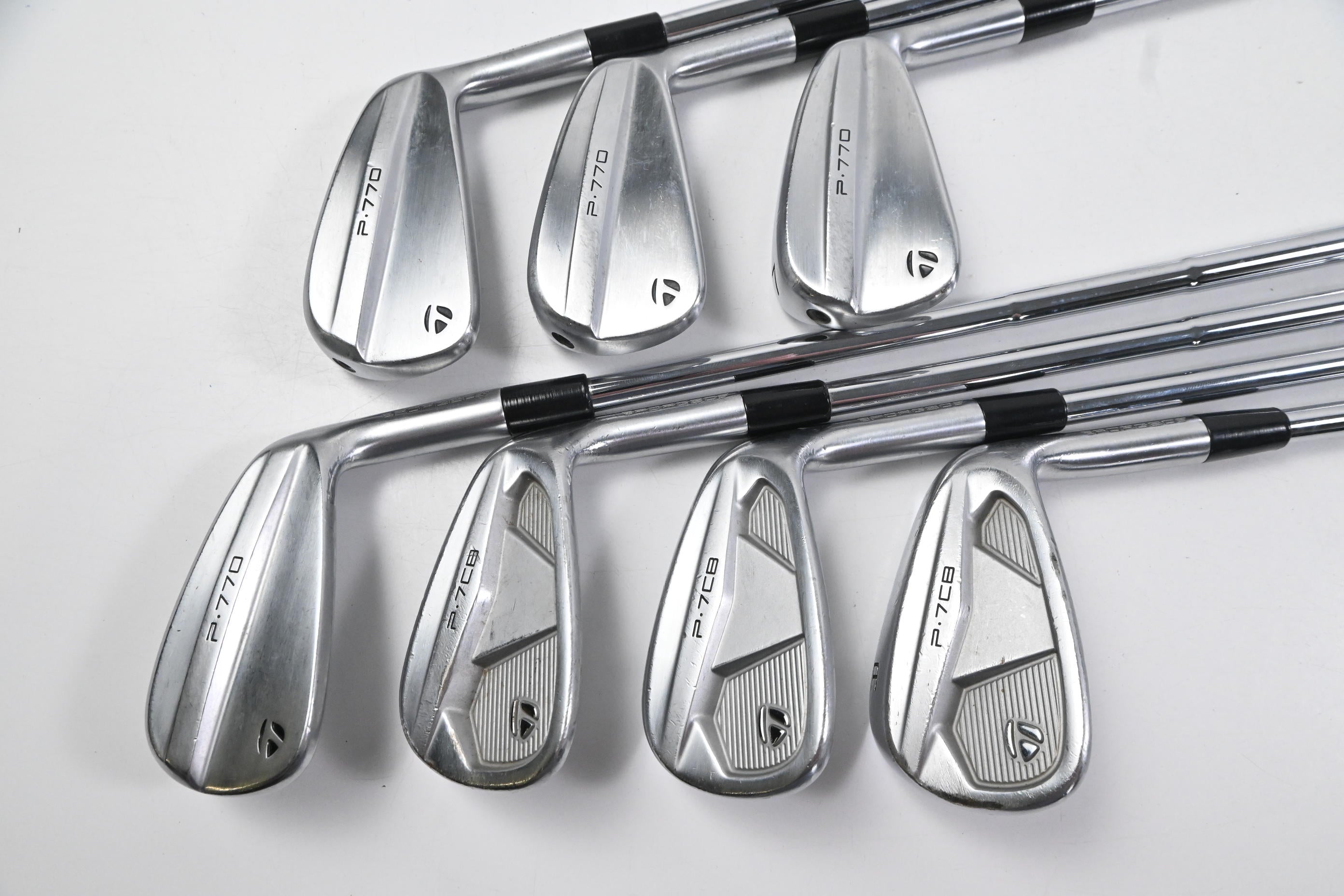 Taylormade P770/P.7CB 2024 Irons / 5-PW+GW / Stiff Flex Dynamic Gold Mid 115
