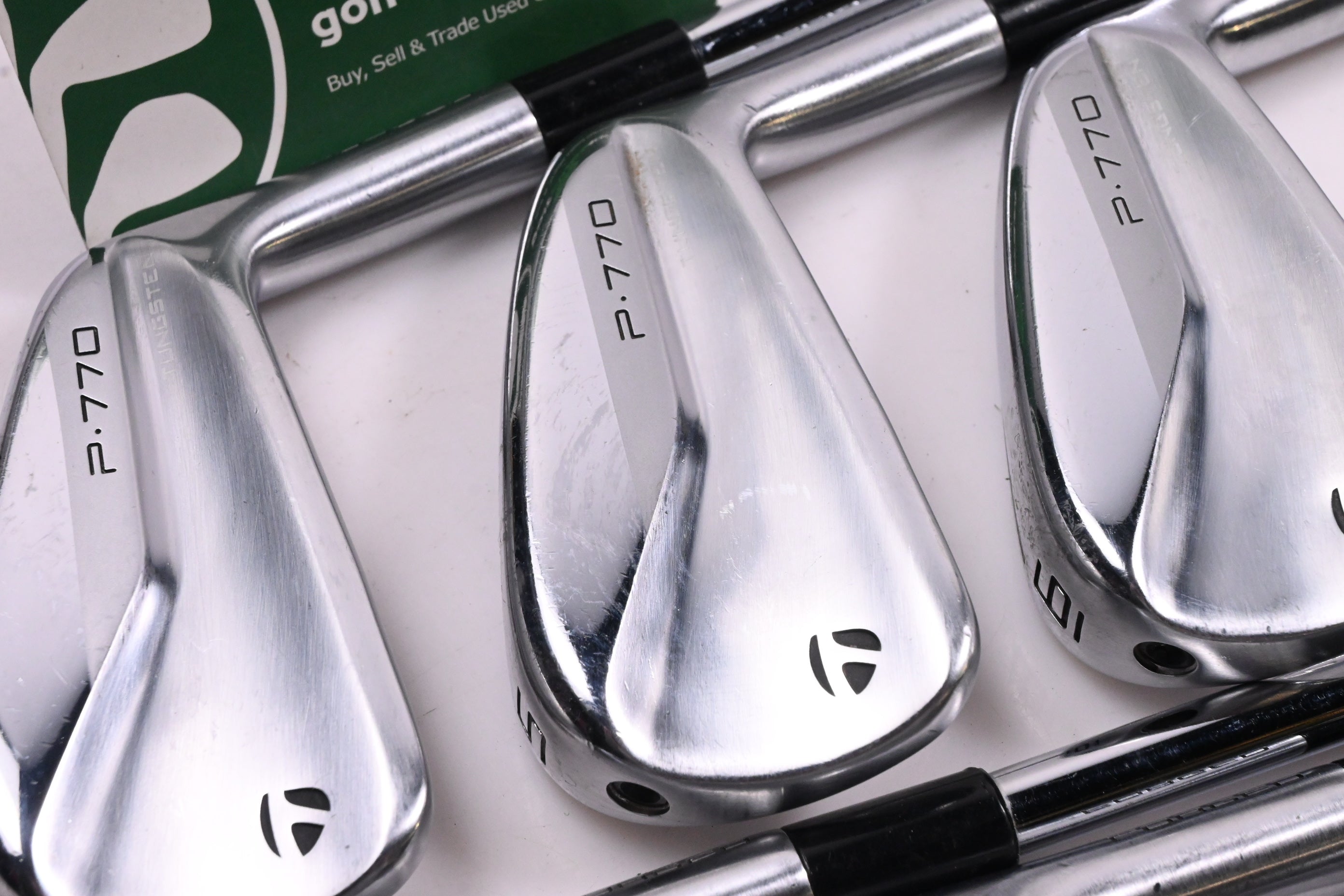 Taylormade P770 2020 Irons / 4-9i / Stiff Flex KBS Tour 120 Shaft