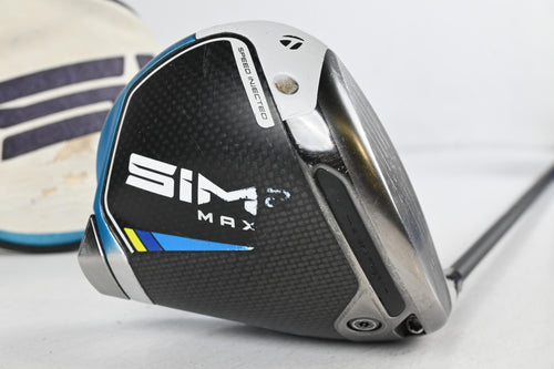 Taylormade SIM2 Max Driver / 10.5 Degree / Stiff Flex Hzrdus Gen 5 Black 60