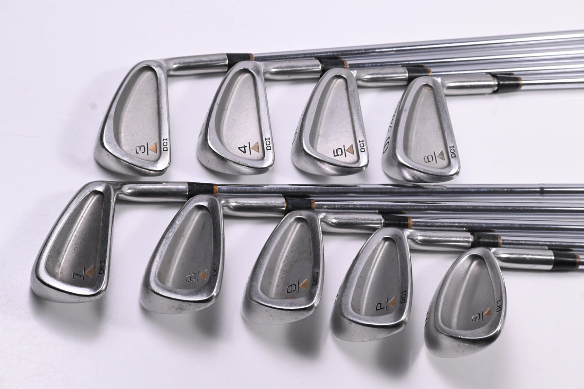Titleist DCI Gold Irons / 3-PW+SW / Regular Flex Titleist MS 209 Shafts