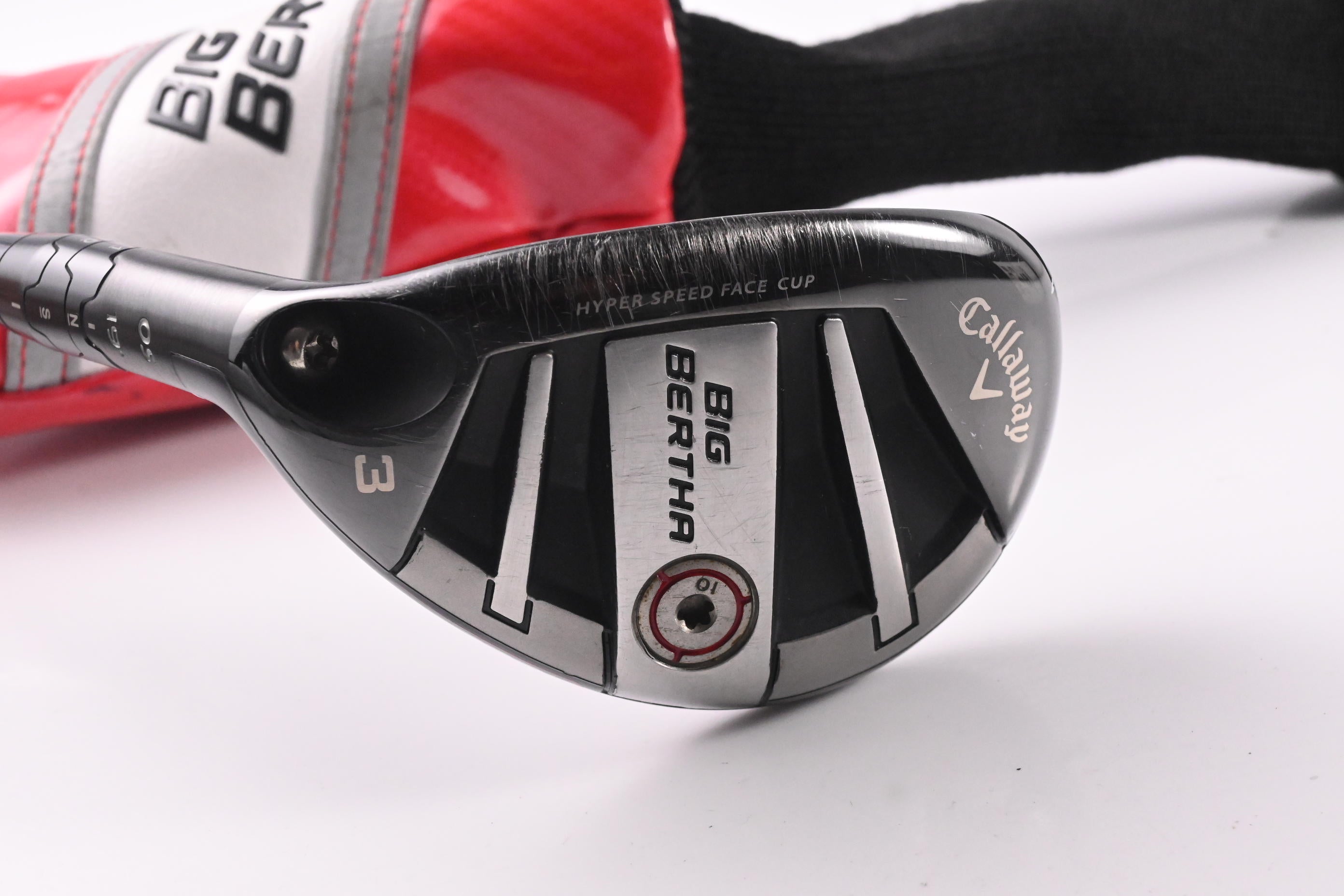 Left Hand Callaway Big Bertha OS #3 Hybrid / 19 Degree / Stiff Flex Recoil ES