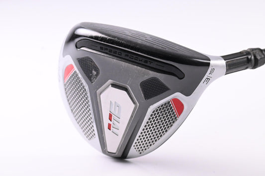 Taylormade M6 #3 Wood / 15 Degree / Stiff Flex Fujikura Atmos Orange 6 Shaft
