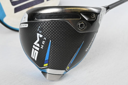 Taylormade SIM2 Max Driver / 10.5 Degree / Stiff Flex Hzrdus Gen 5 Black 60