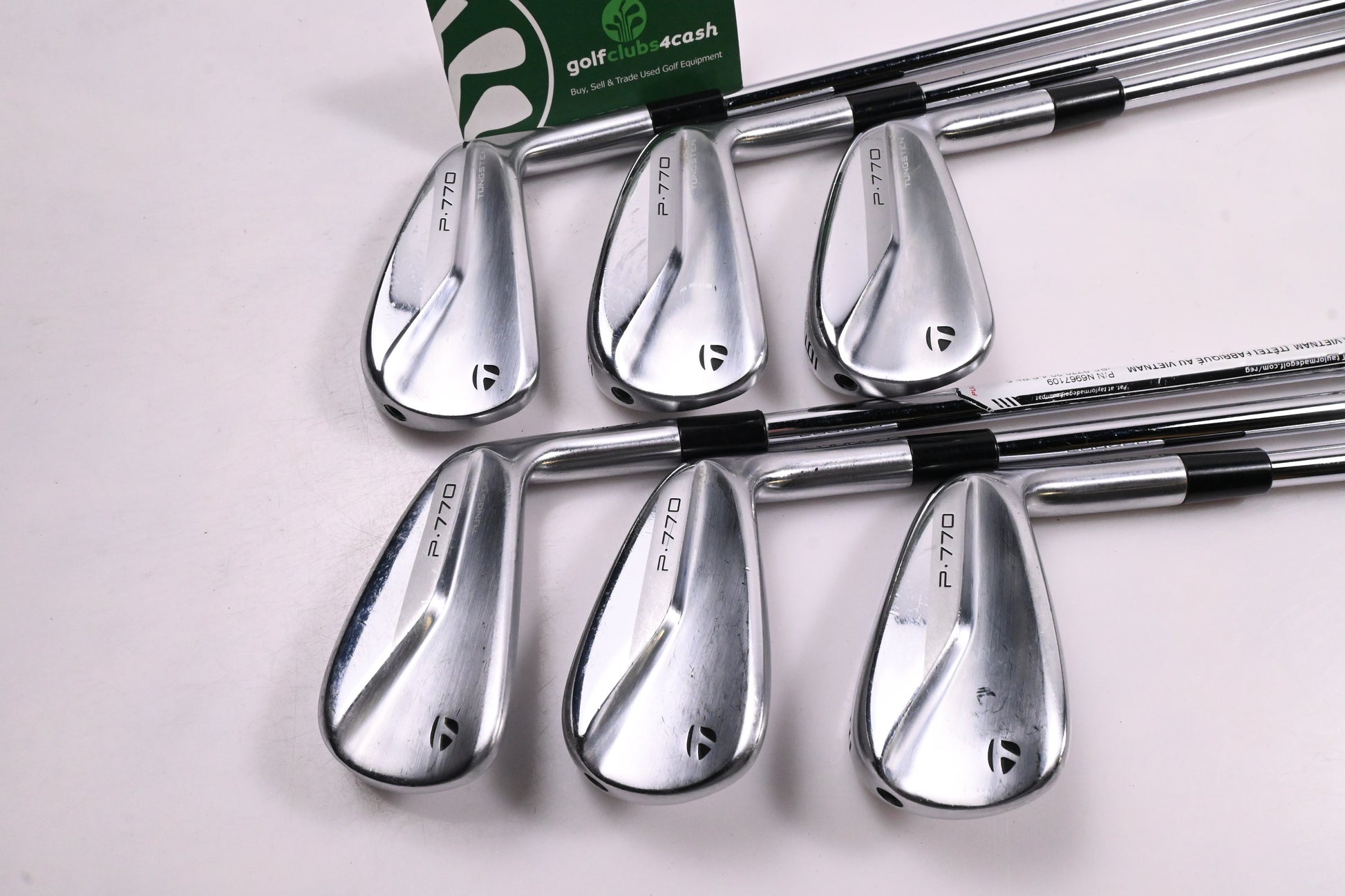 Taylormade P770 2020 Irons / 4-9i / Stiff Flex KBS Tour 120 Shaft