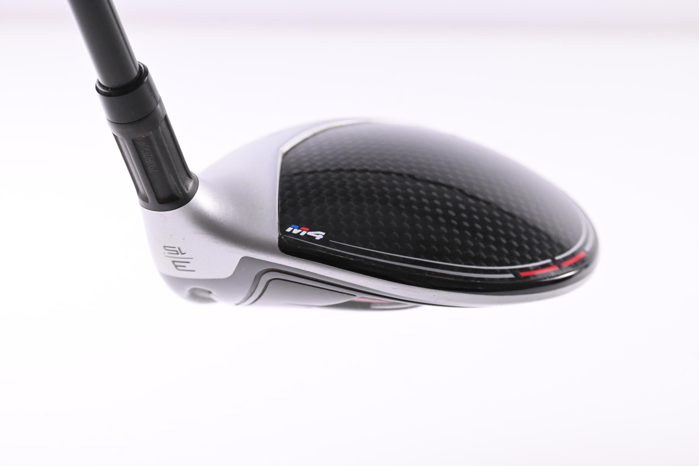 Taylormade M4 #3 Wood / 15 Degree / Stiff Flex Fujikura Atmos Red 6 Shaft