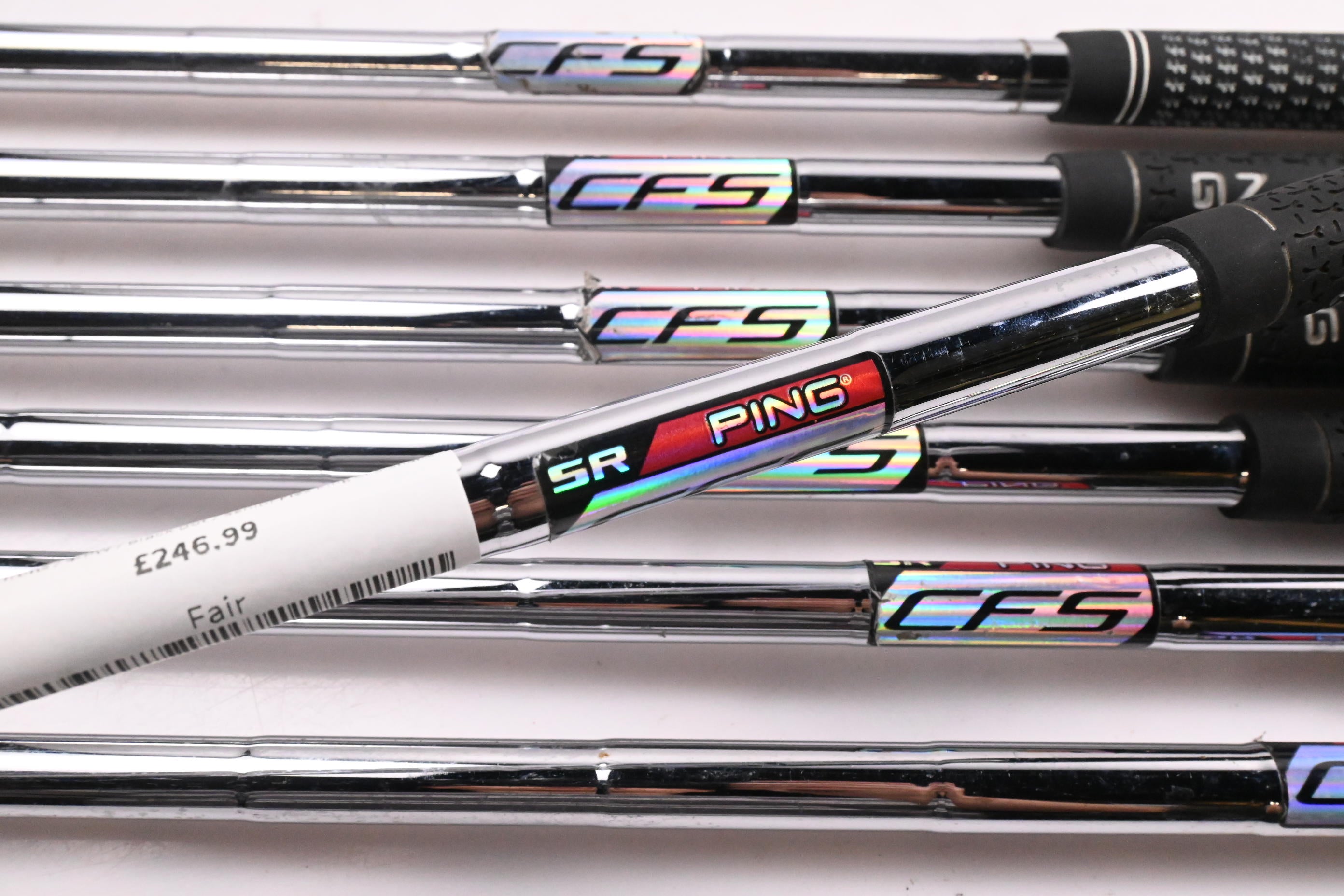 Ping G25 Irons / 4-PW / Black Dot / Senior Flex Ping CFS Shafts