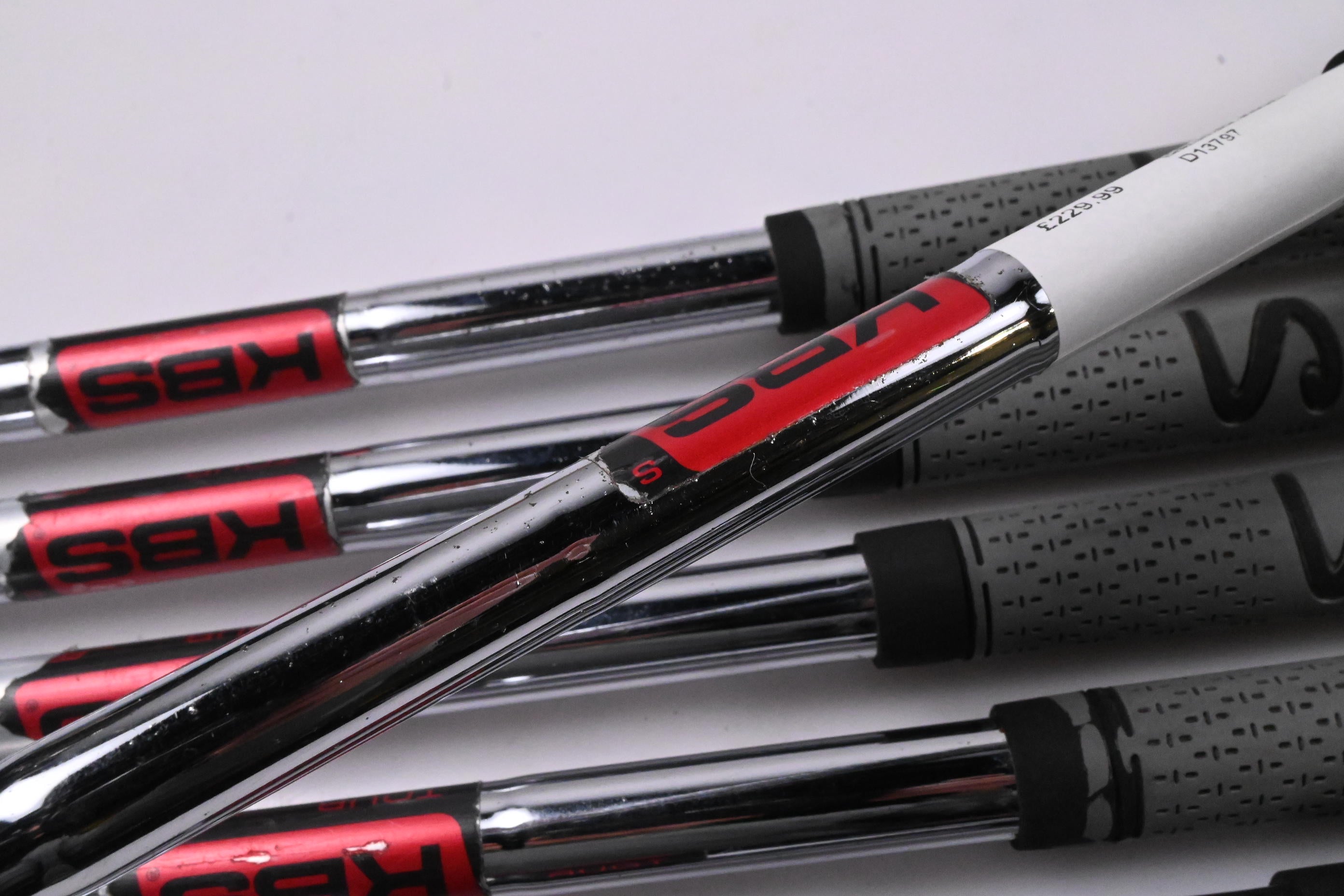 Taylormade RSi TP Irons / 4-PW / Stiff Flex KBS Tour Shafts