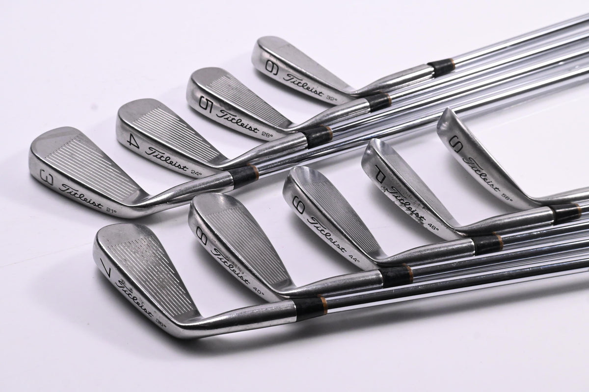 Titleist DCI Gold Irons / 3-PW+SW / Regular Flex Titleist MS 209 Shafts