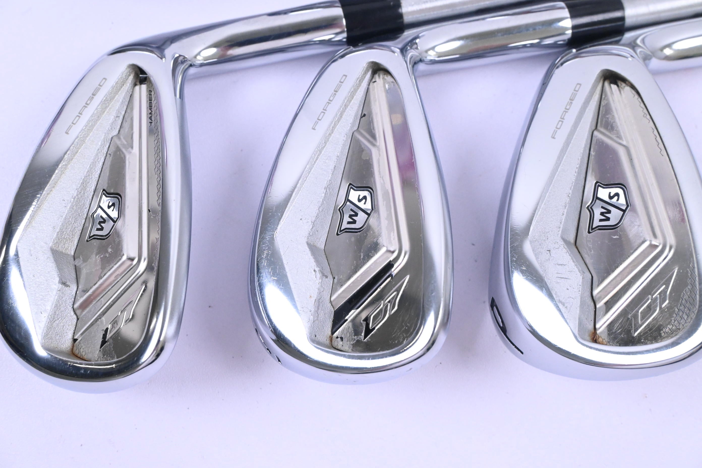 Wilson D7 Forged Irons / 5-PW / Stiff Flex KBS Tour C-Taper 125 Shafts