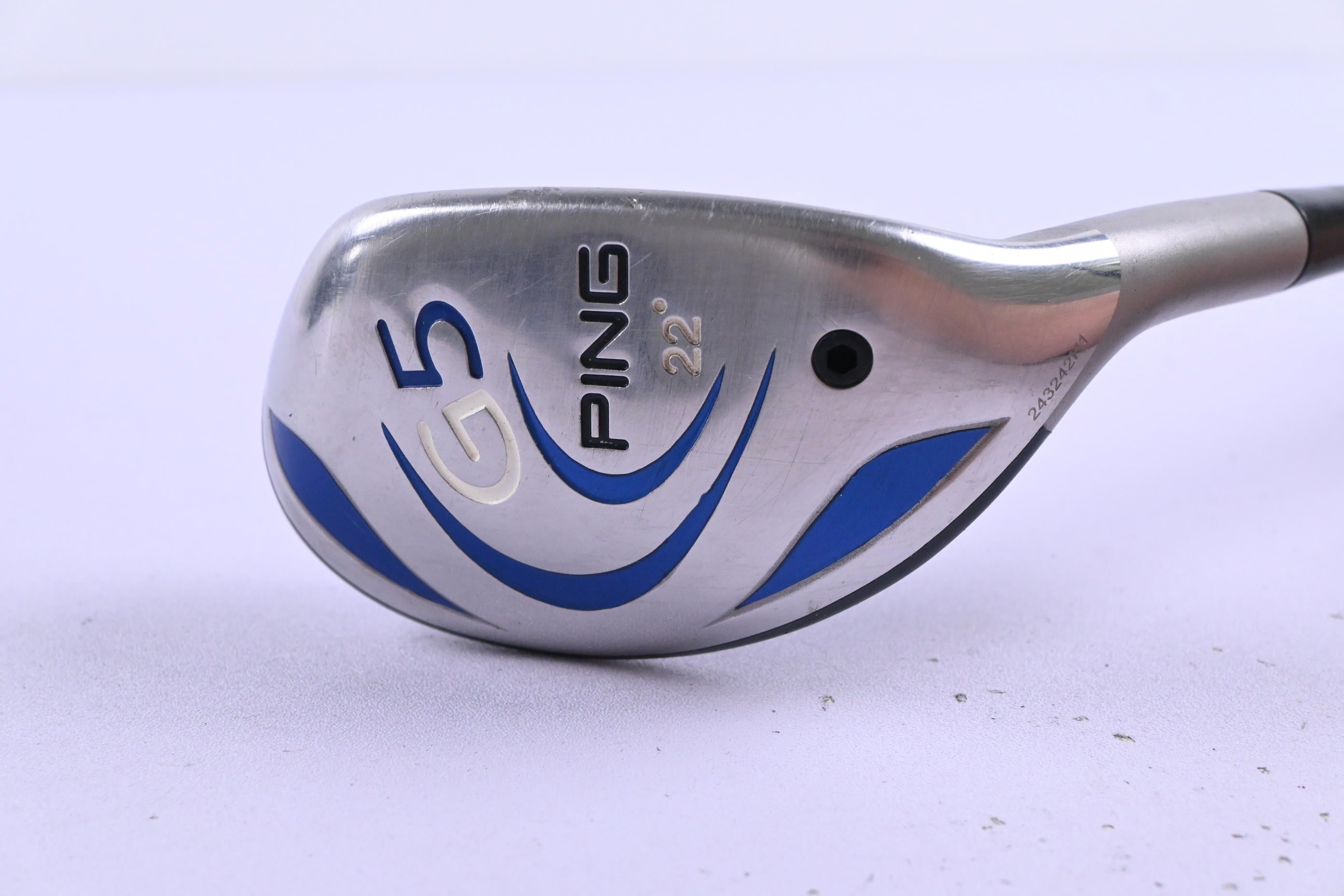 Ping G5 #4 Hybrid / 22 Degree / Senior Flex Ping TFC 100H Shaft