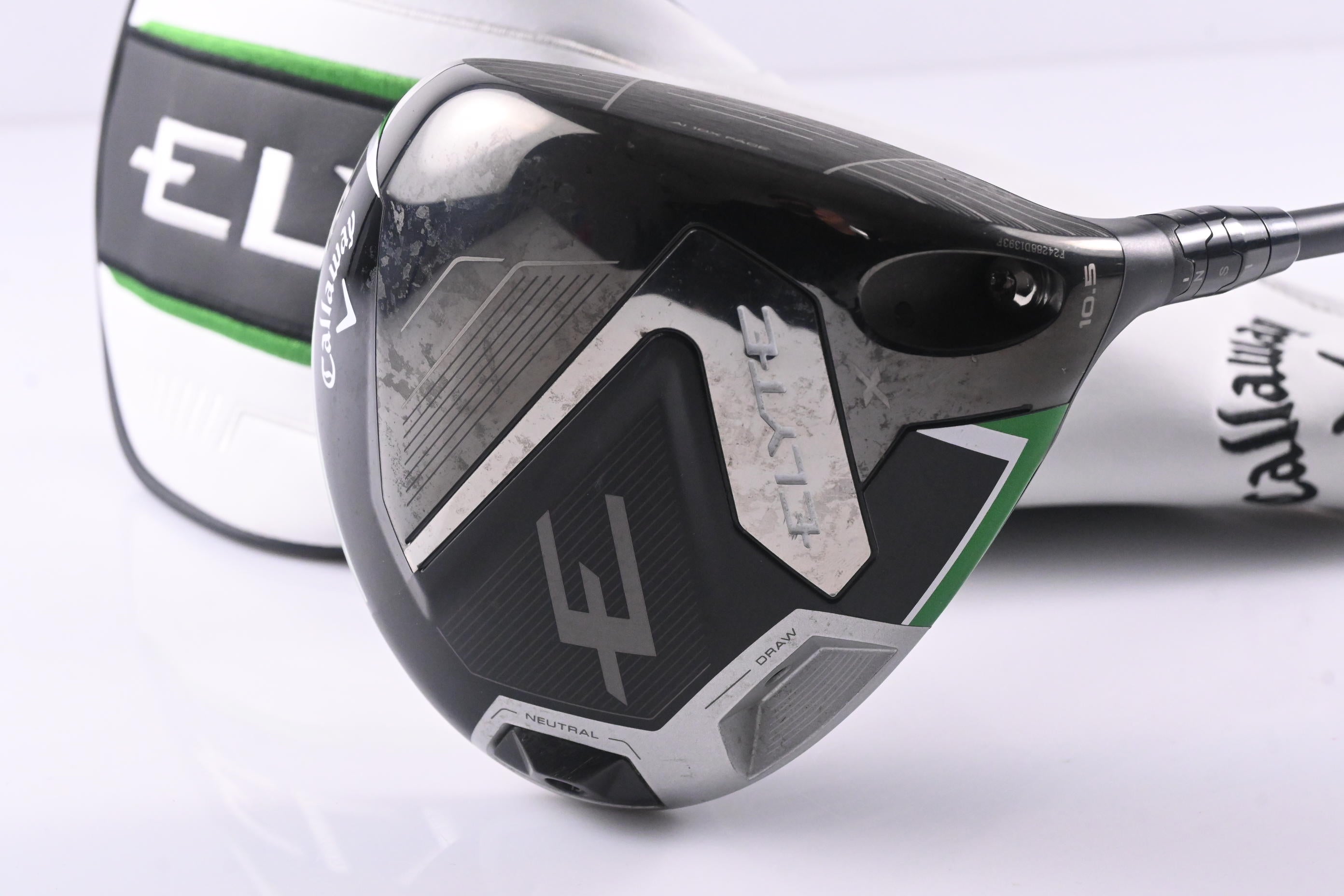 Callaway Elyte X Driver / 10.5 Degree / Stiff Flex Aldila Rogue 130 MSI White 70
