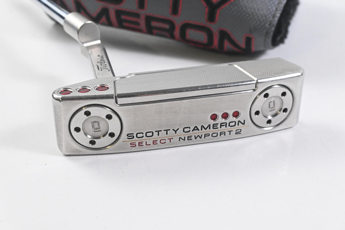 Left Hand Scotty Cameron Select 2018 Newport 2 Putter / 35 Inch