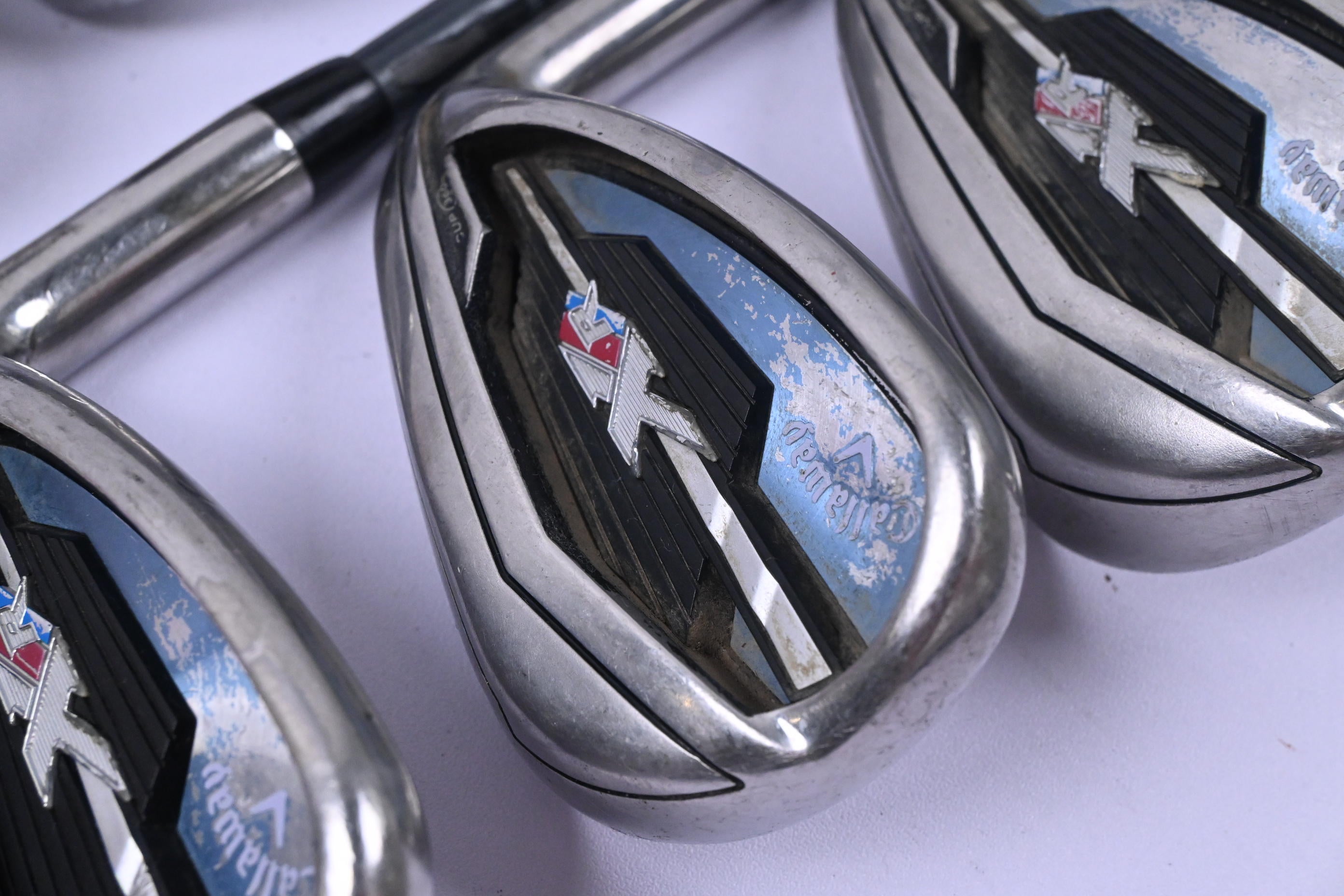 Ladies Callaway XR Irons / 7-PW+GW+SW / Ladies Flex Project X San Diego Shafts