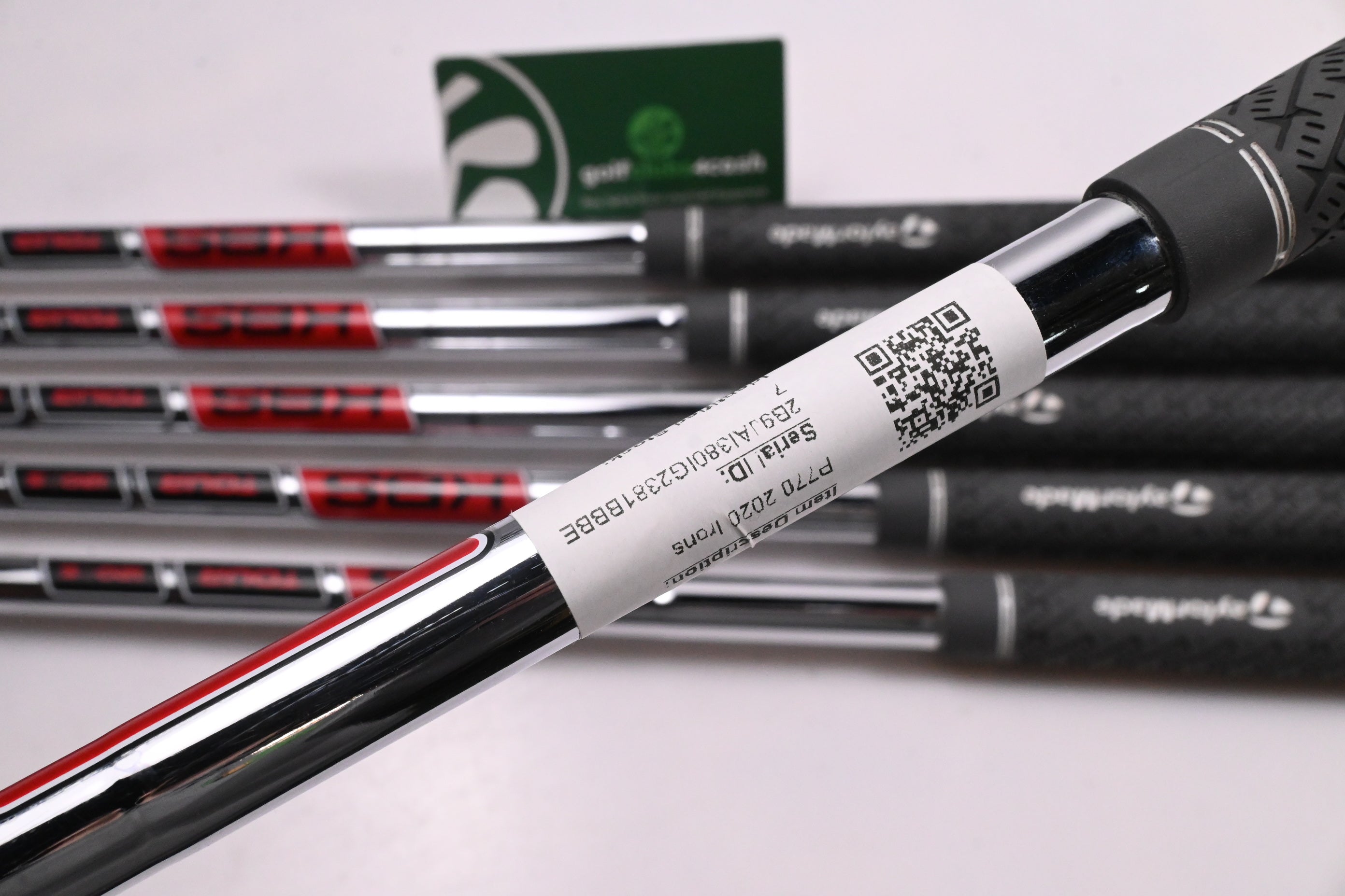 Taylormade P770 2020 Irons / 4-9i / Stiff Flex KBS Tour 120 Shaft