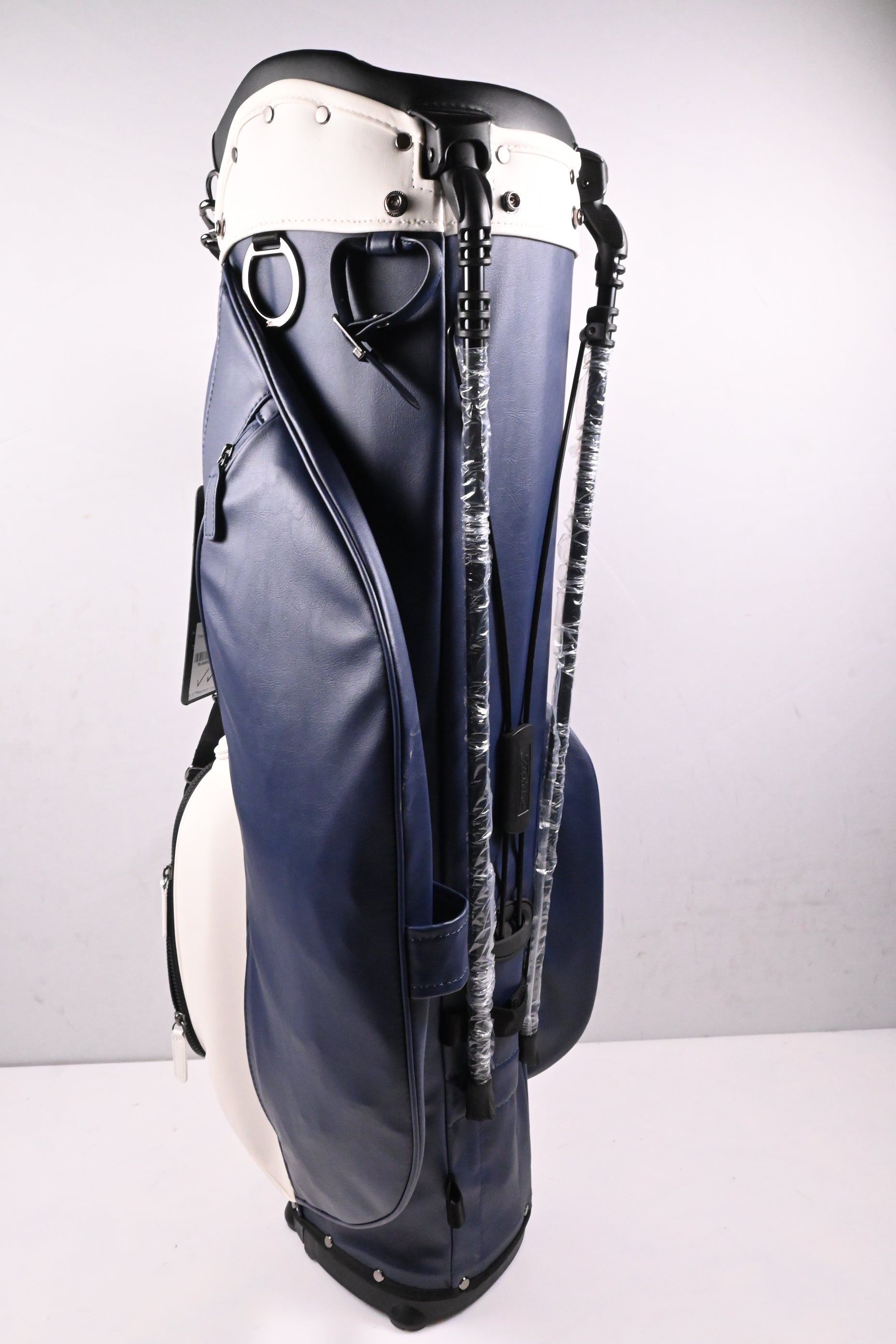 Titleist Links Legend Stand Bag / 4-Way Divider / White, Navy