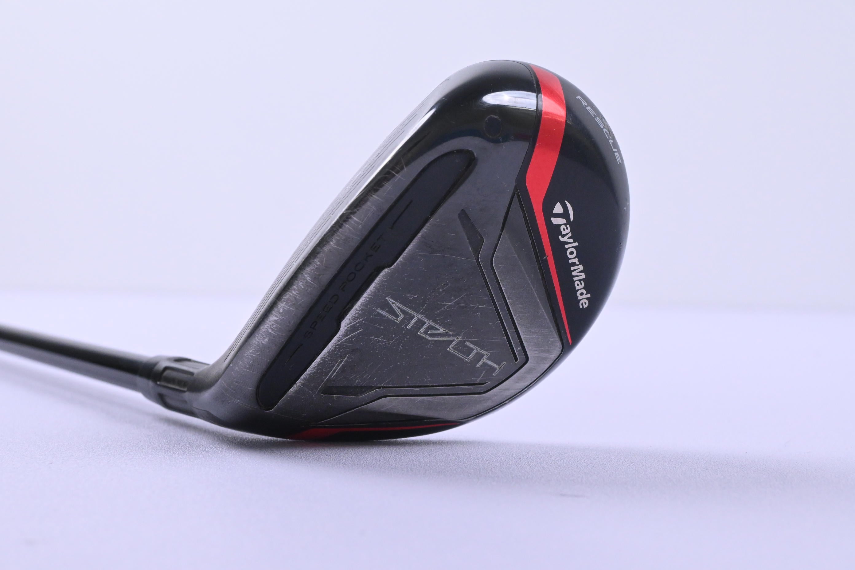 Left Hand Taylormade Stealth #4 Hybrid / 22 Degree / Senior Flex Ventus Red 5