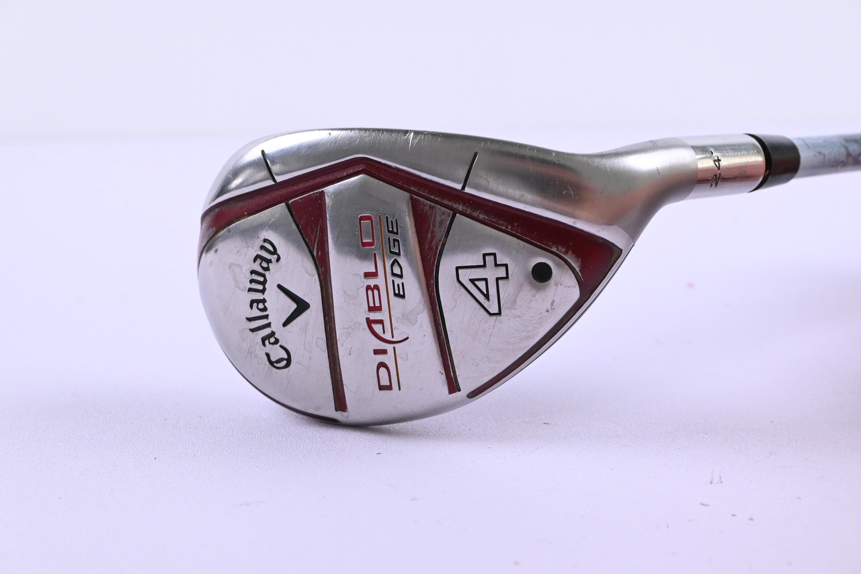 Callaway Diablo Edge #4 Hybrid / 24 Degree / Senior Flex Callaway 55 Shaft