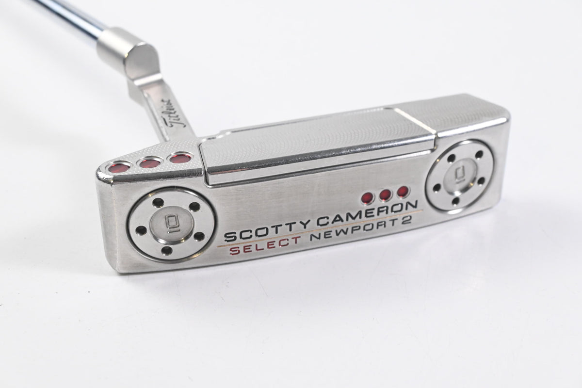 Left Hand Scotty Cameron Select 2018 Newport 2 Putter / 35 Inch