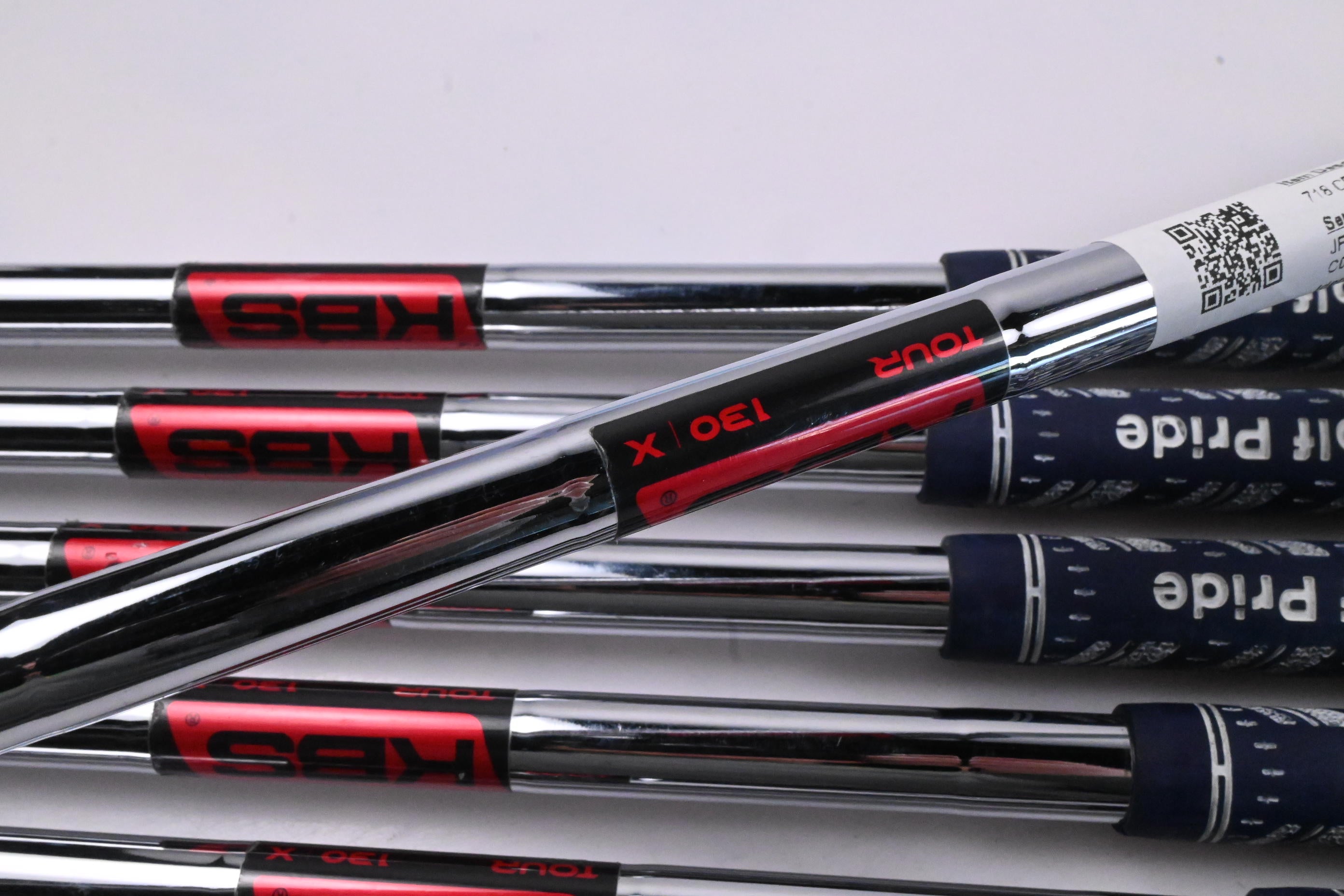 Titleist 718 CB Irons / 4-PW / X-Flex KBS Tour 130 Shafts