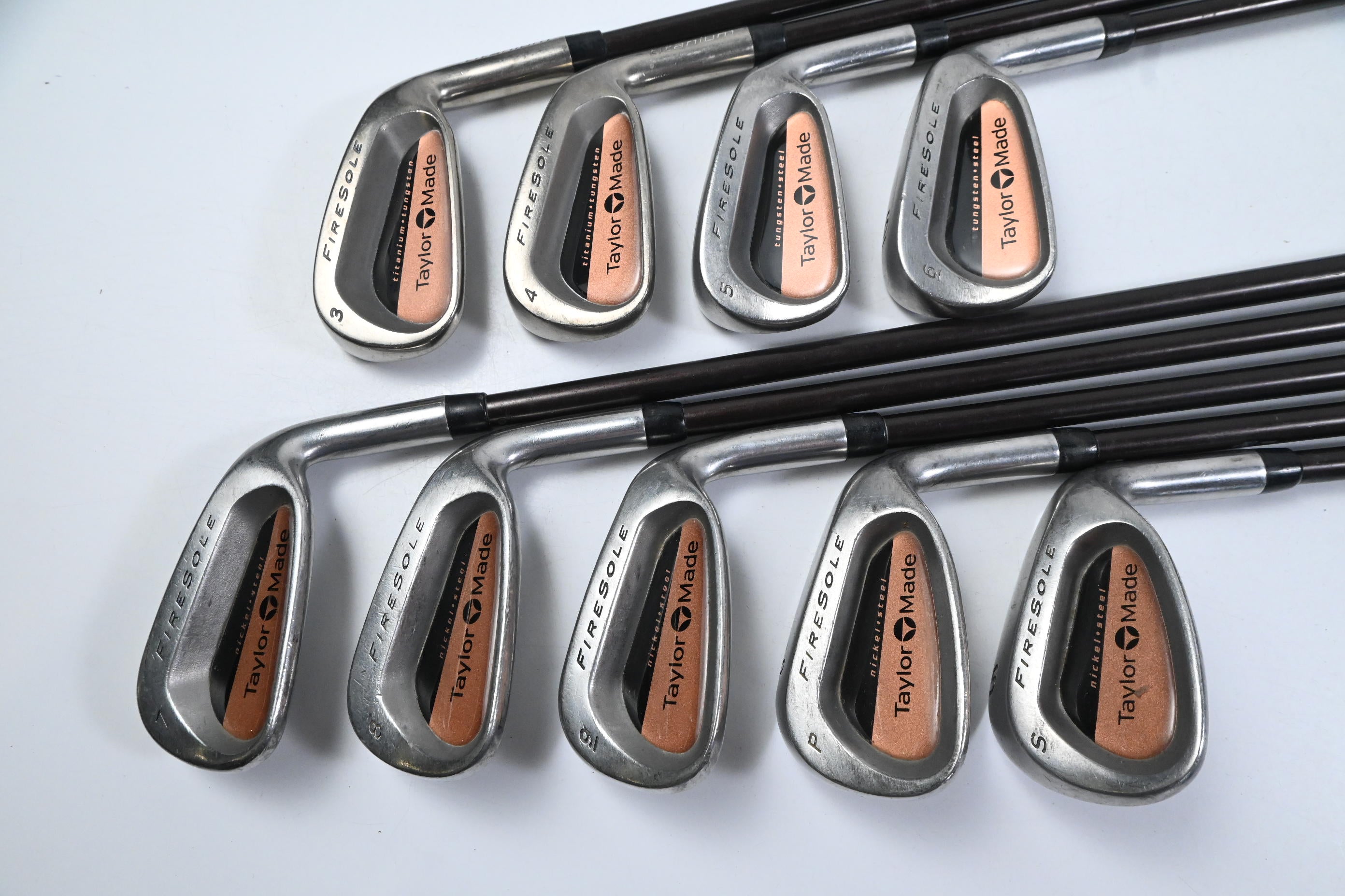 Taylormade Firesole Irons / 3-PW+SW / Regular Flex Taylormade 80 Shafts