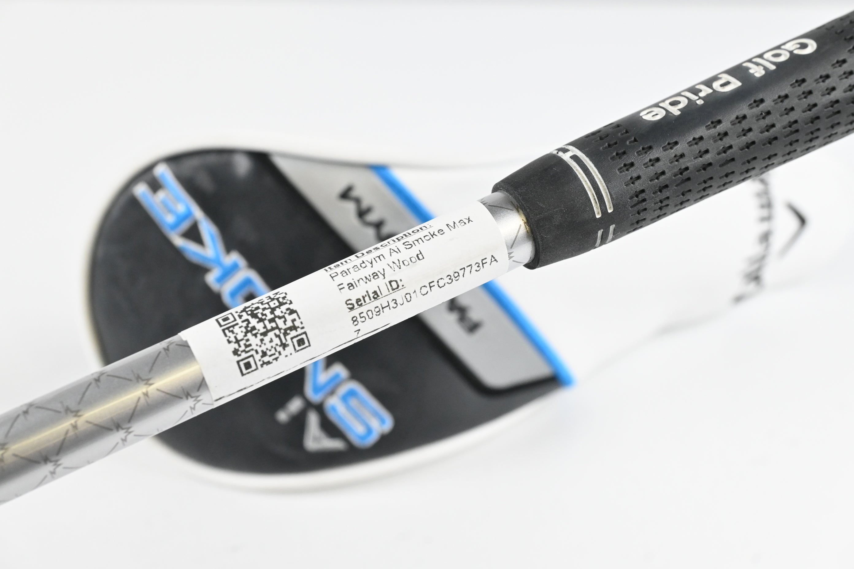 Callaway Paradym Ai Smoke Max #3 Wood / 16.5 Degree / Senior Flex Tensei Blue 40
