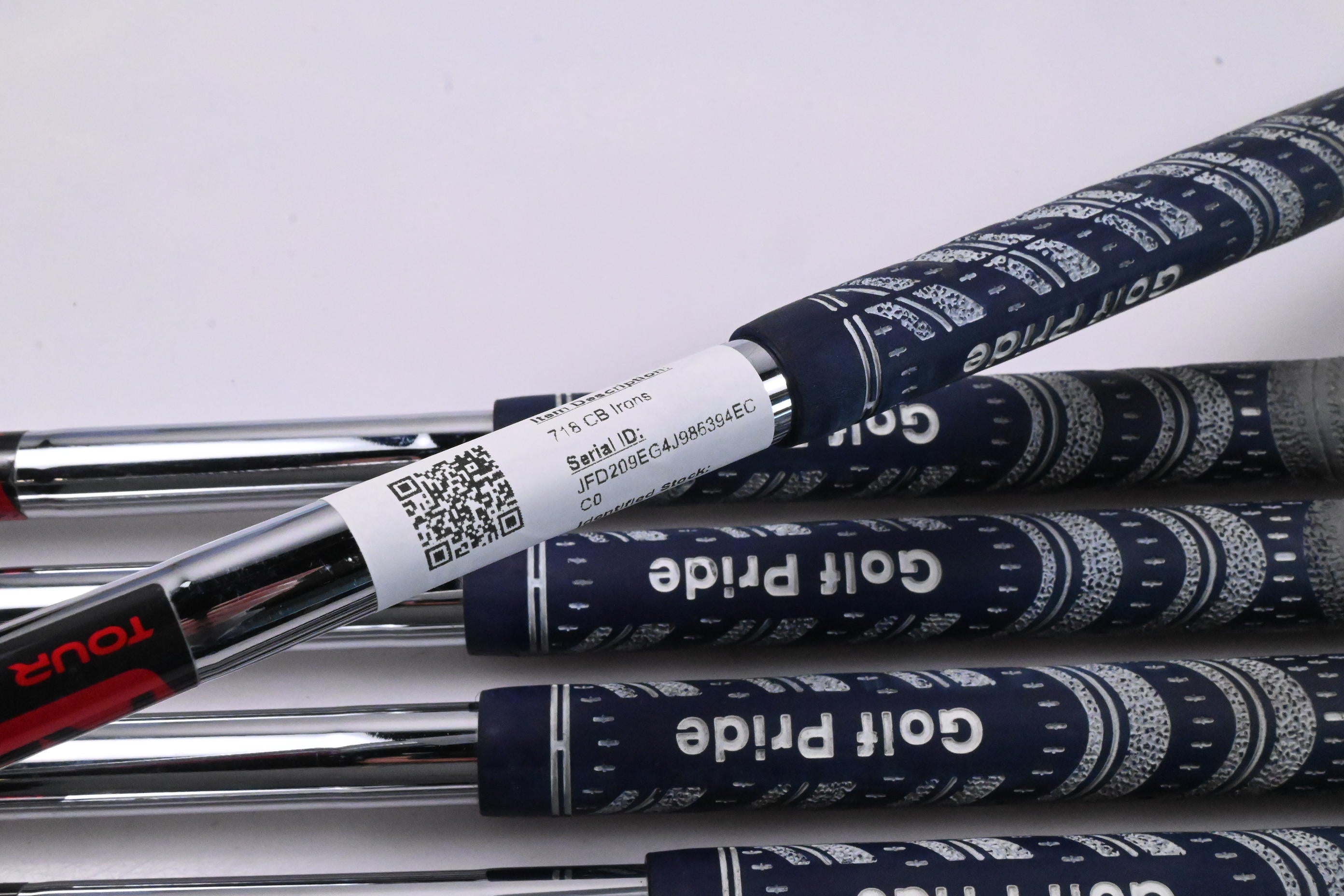 Titleist 718 CB Irons / 4-PW / X-Flex KBS Tour 130 Shafts
