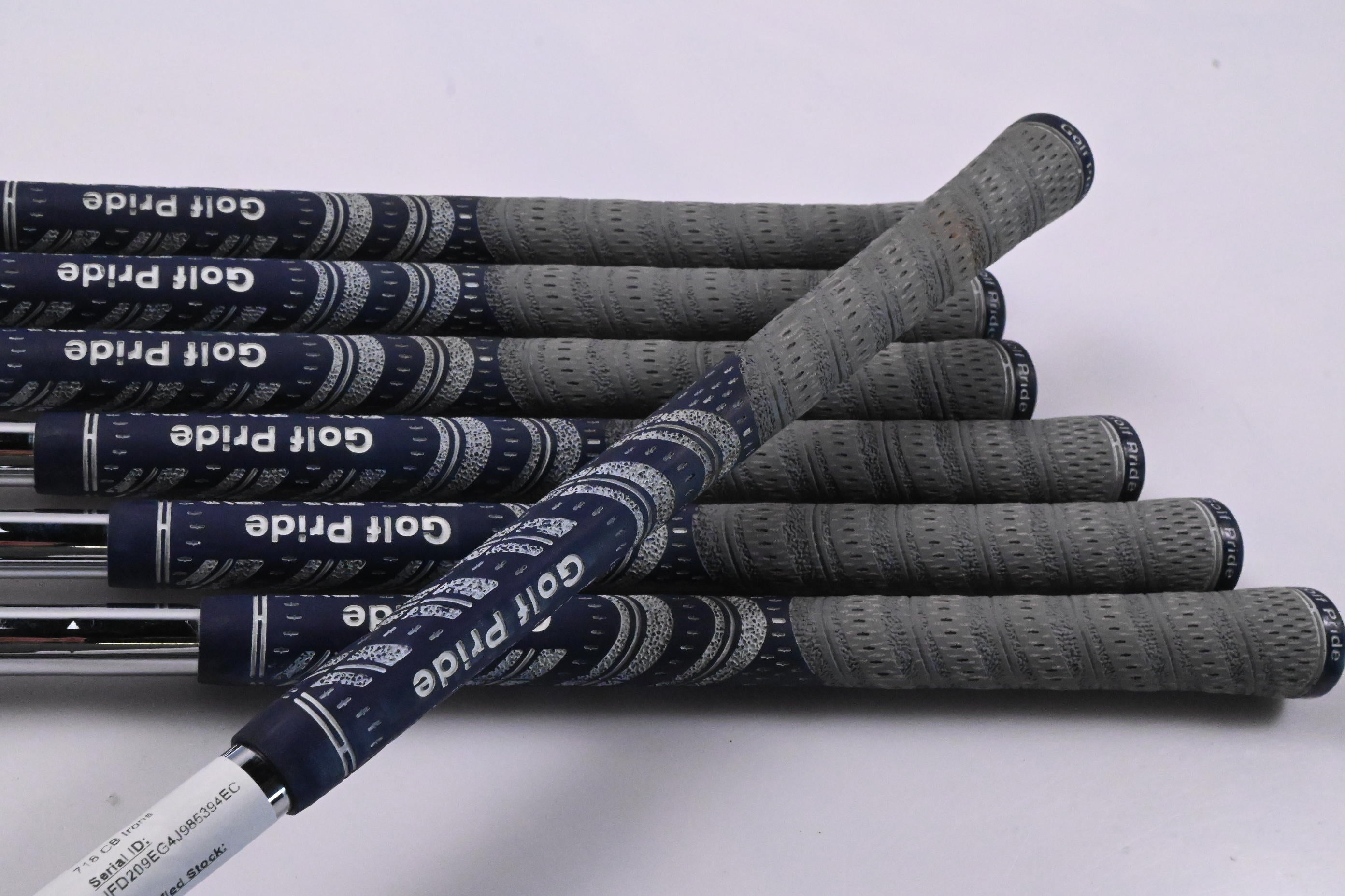 Titleist 718 CB Irons / 4-PW / X-Flex KBS Tour 130 Shafts