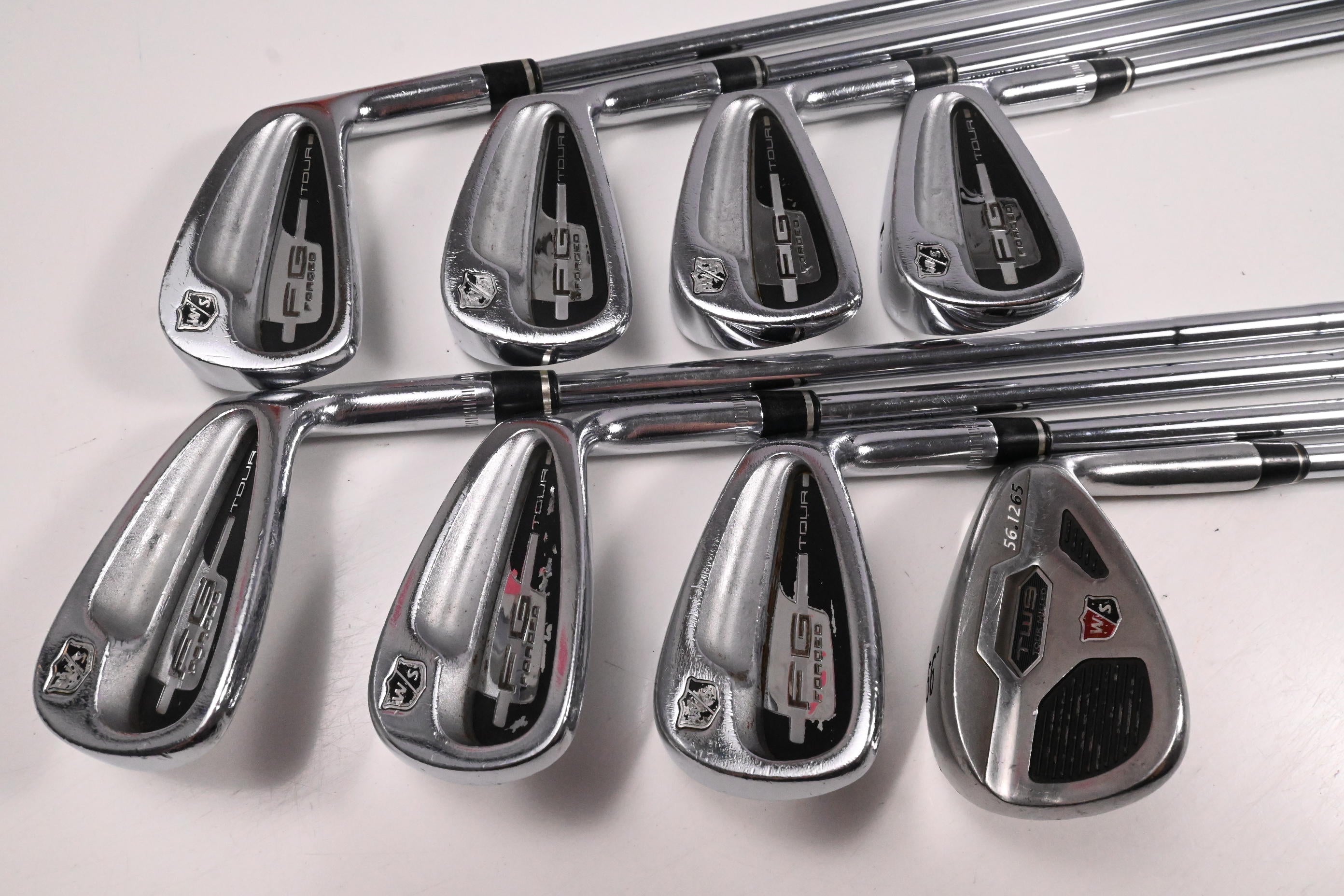 Wilson FG Tour Irons / 4-PW+SW / Stiff Flex Dynamic Gold S300 Shafts