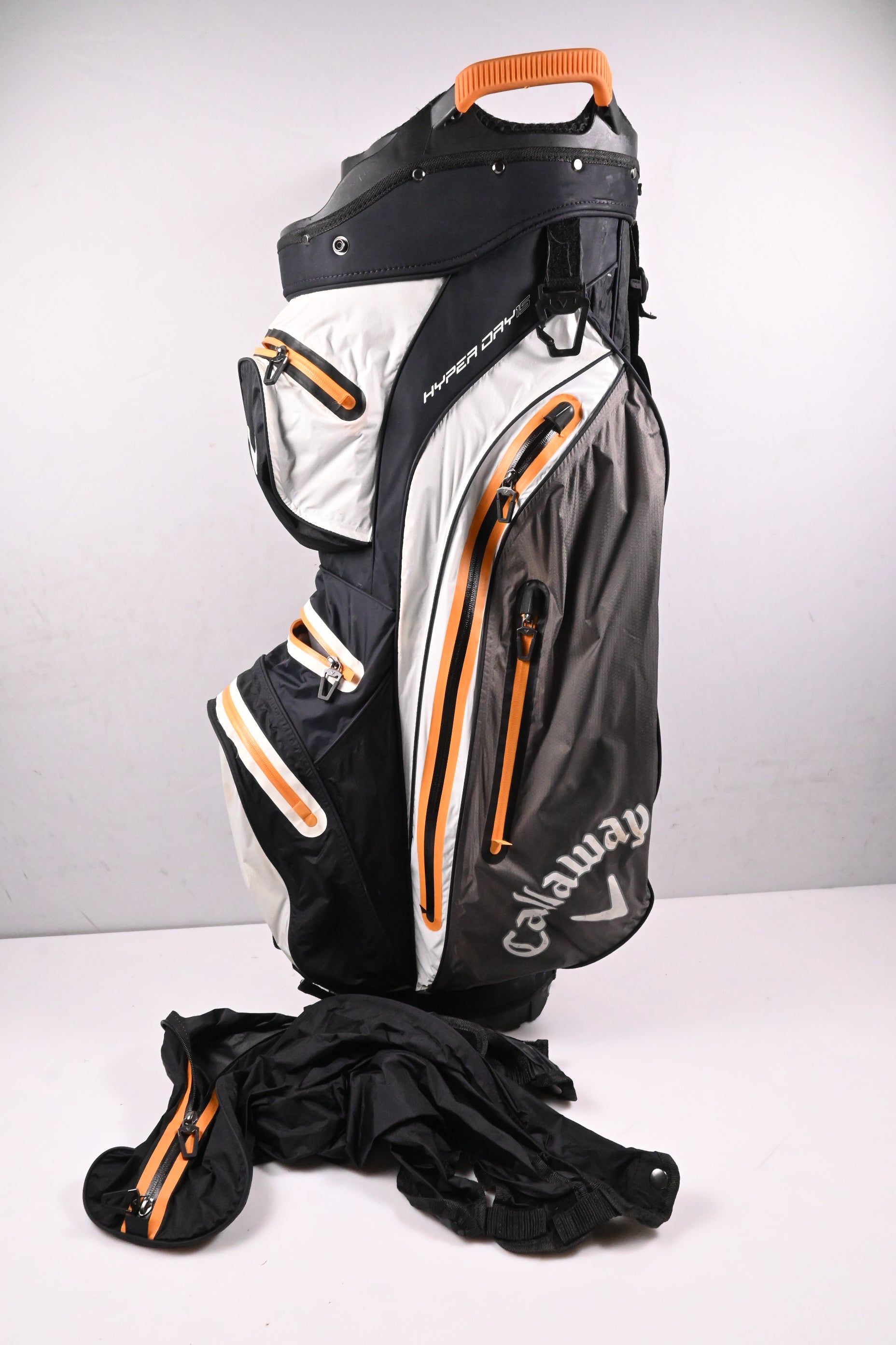 Callaway Hyper Dry 15 Cart Bag / 15-Way Divider / Black, White