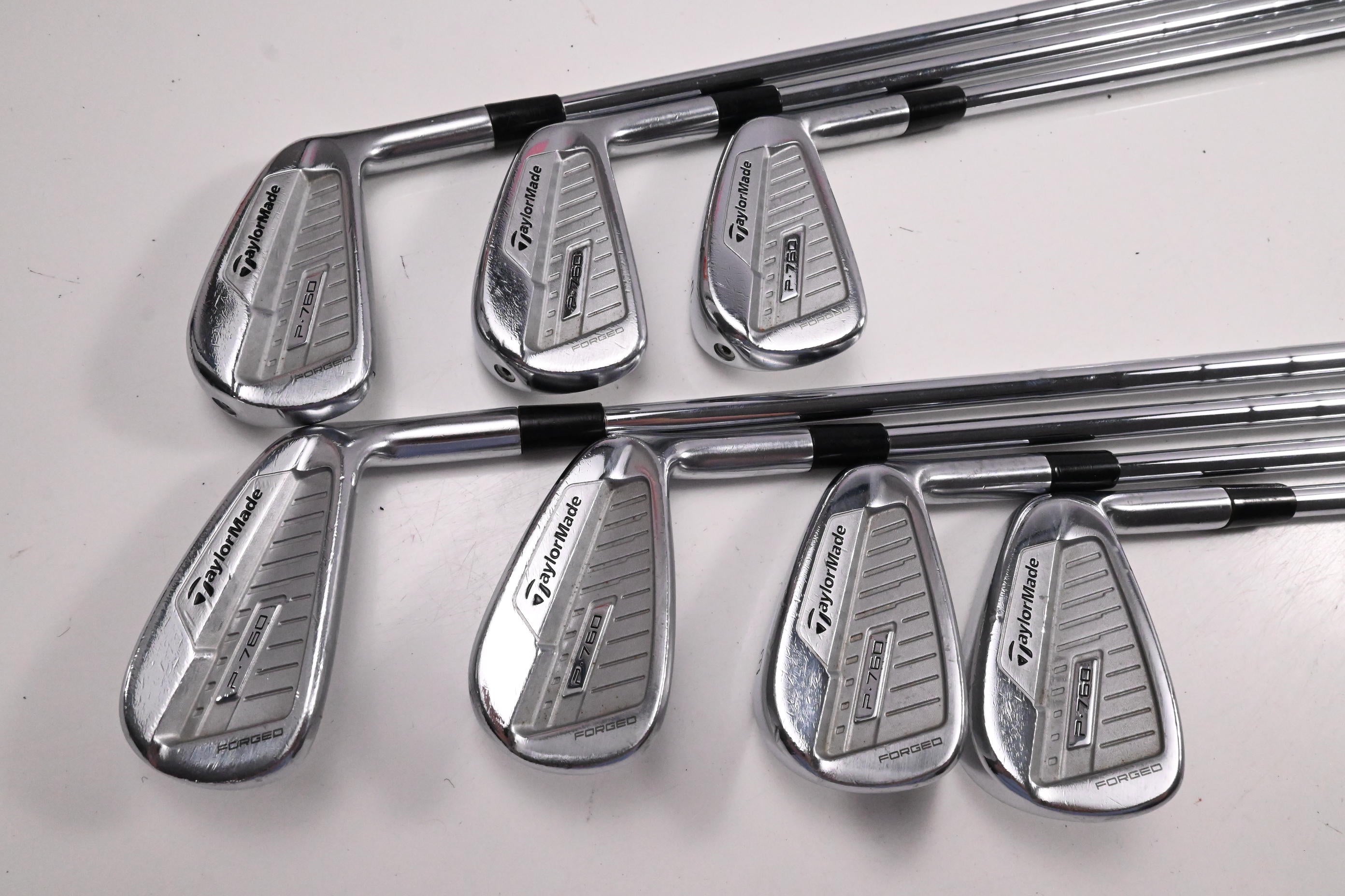Taylormade P760 Irons / 4-PW / X-Flex KBS Tour Shafts