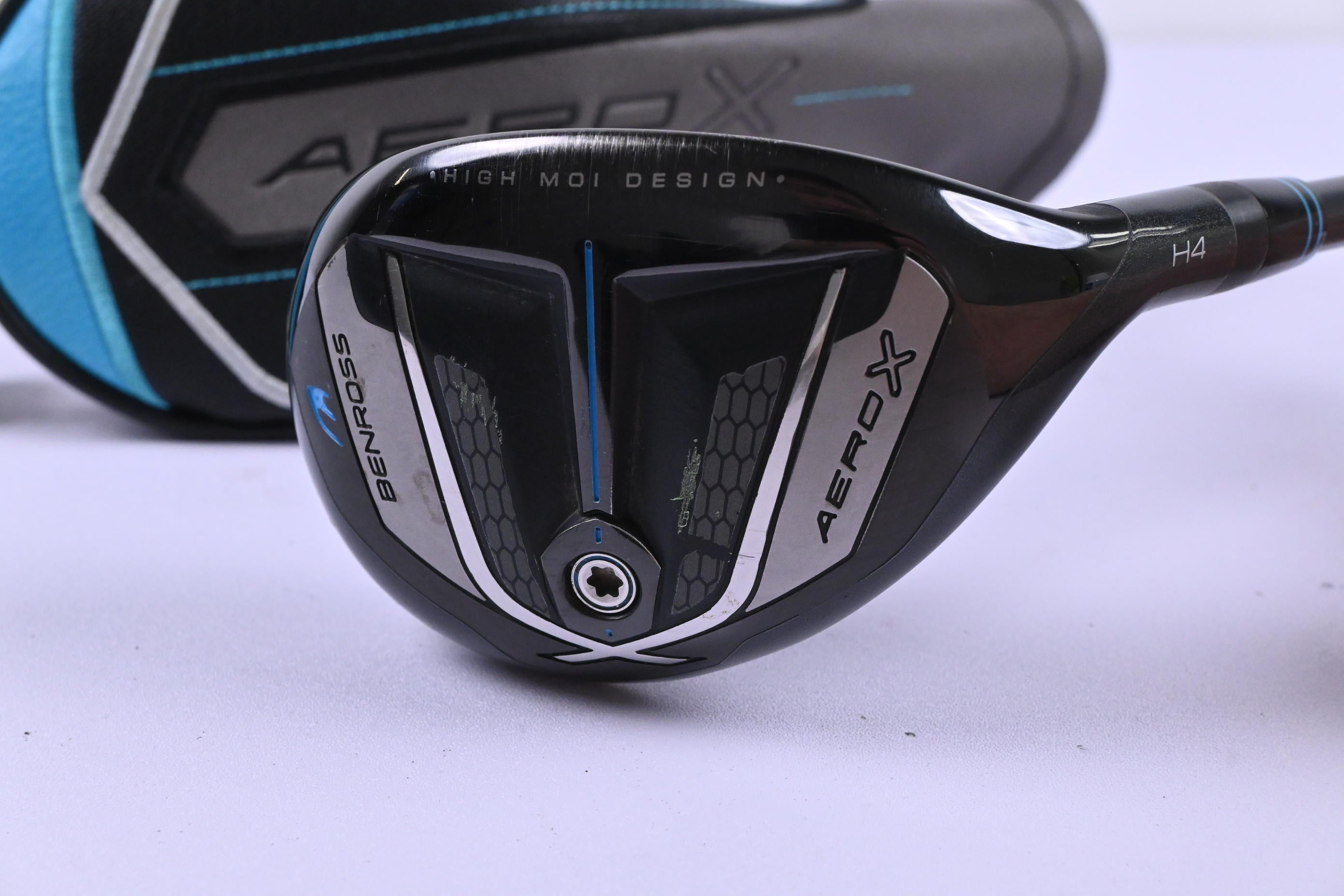 Benross Aero X #4 Hybrid / 24 Degree / Regular Flex Fujikura Vista Pro 50 Shaft