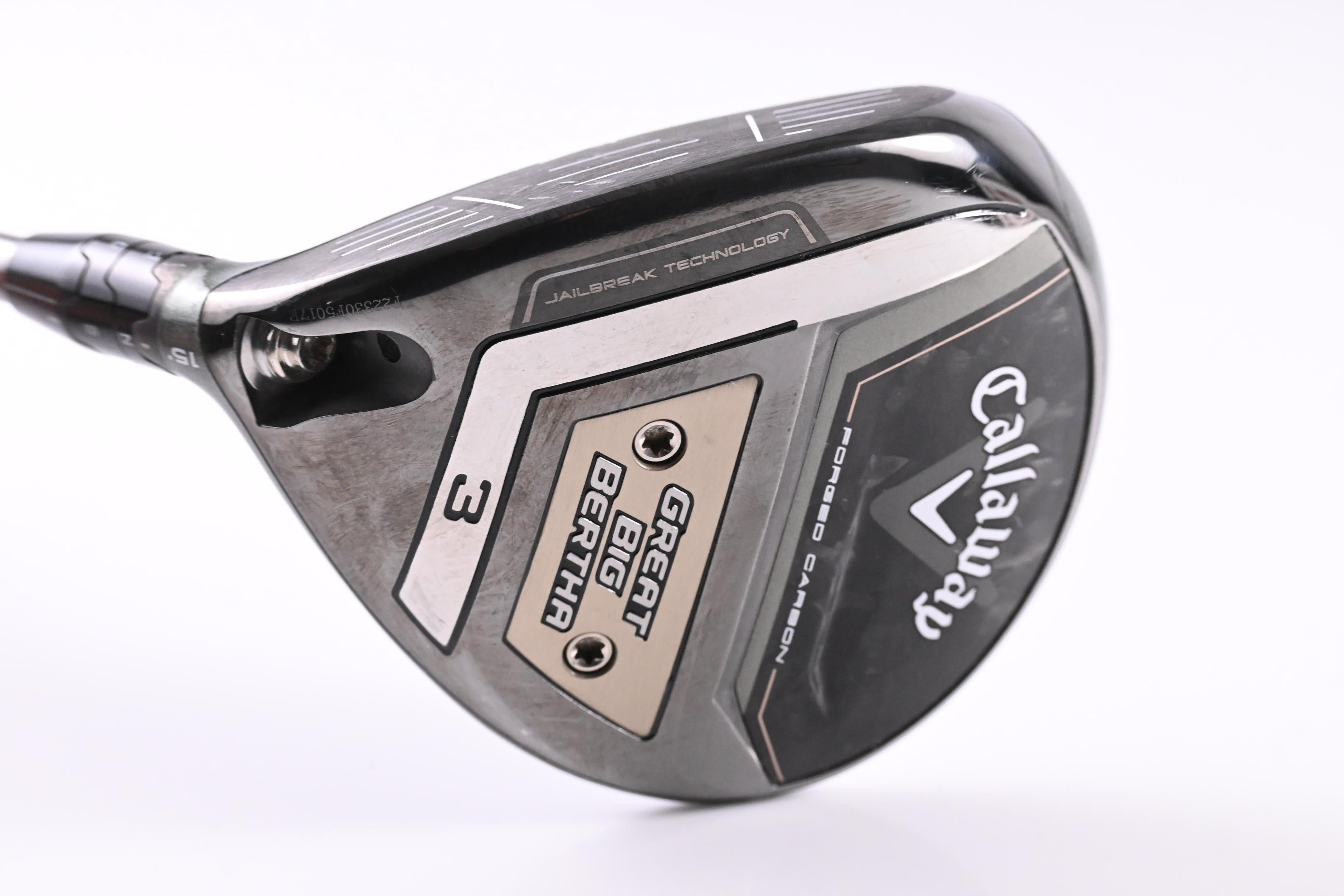 Left Hand Callaway Big Bertha 2023 #3 Wood / 15 Degree / Regular Flex Helium