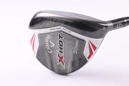 Callaway X Hot Deep Pro #3 Wood / 14.5 Degree / Regular Flex Evenflow Riptide CB