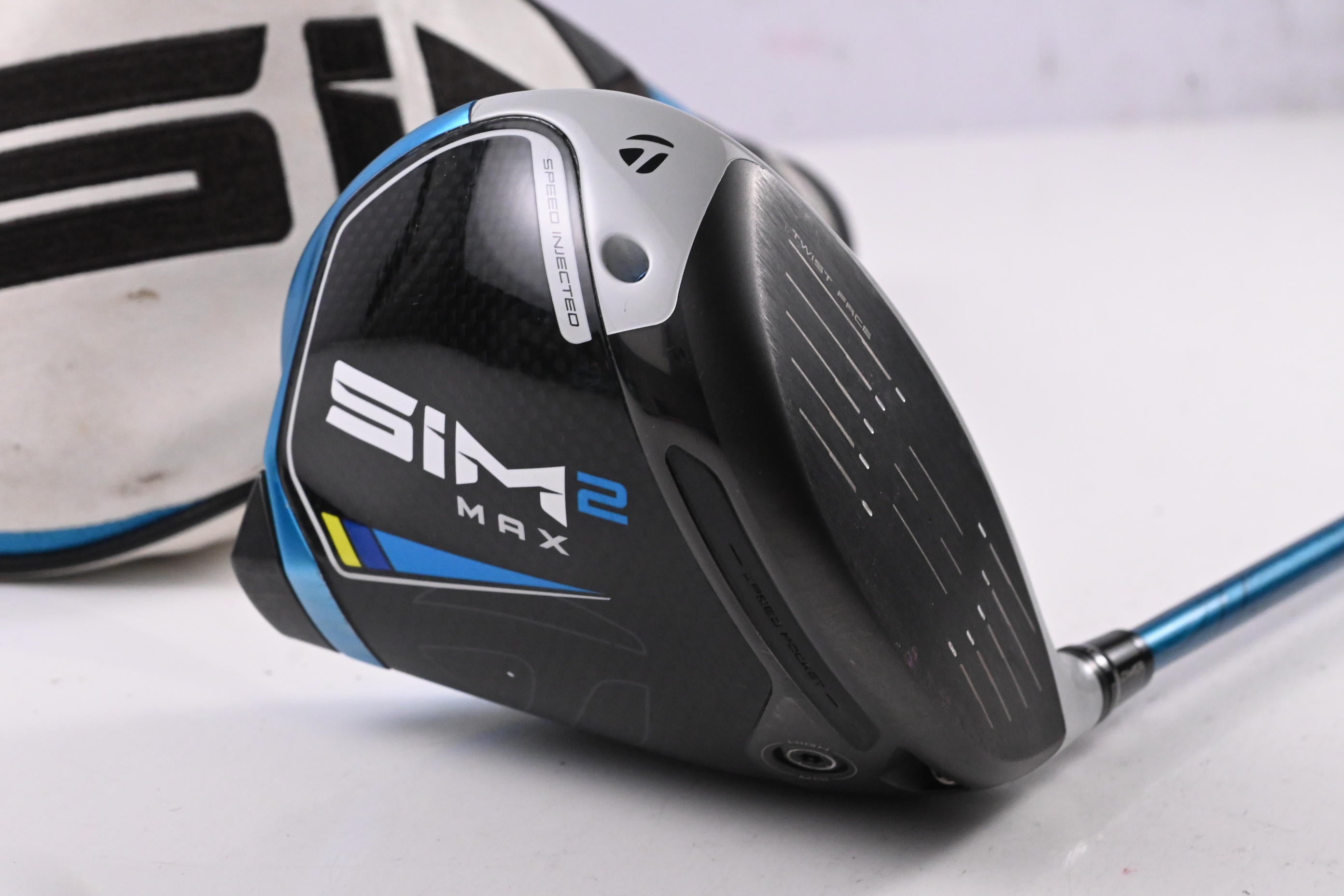 Taylormade SIM2 Max Driver / 10.5 Degree / Stiff Flex Evenflow Blue 65 Shaft