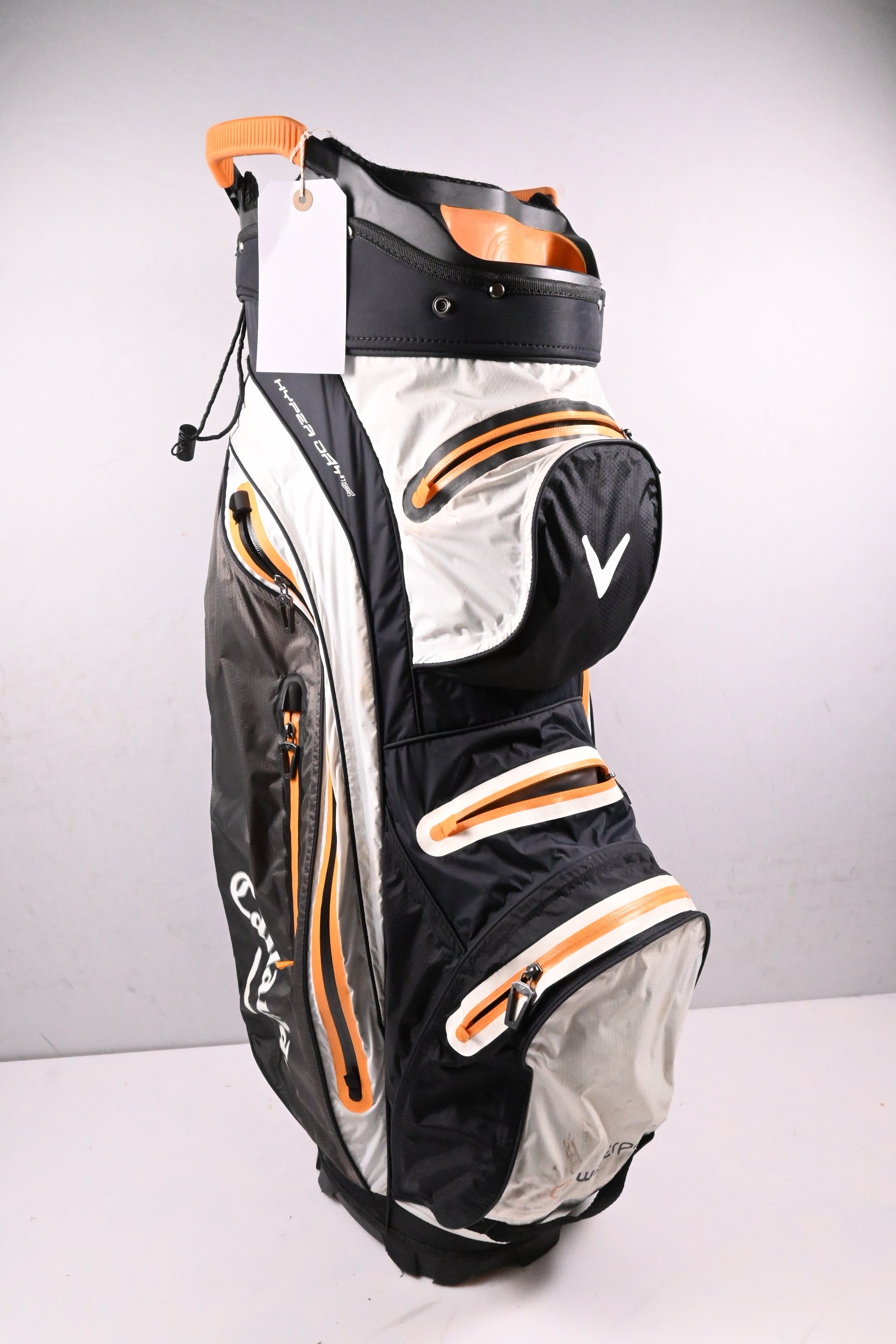 Callaway Hyper Dry 15 Cart Bag / 15-Way Divider / Black, White