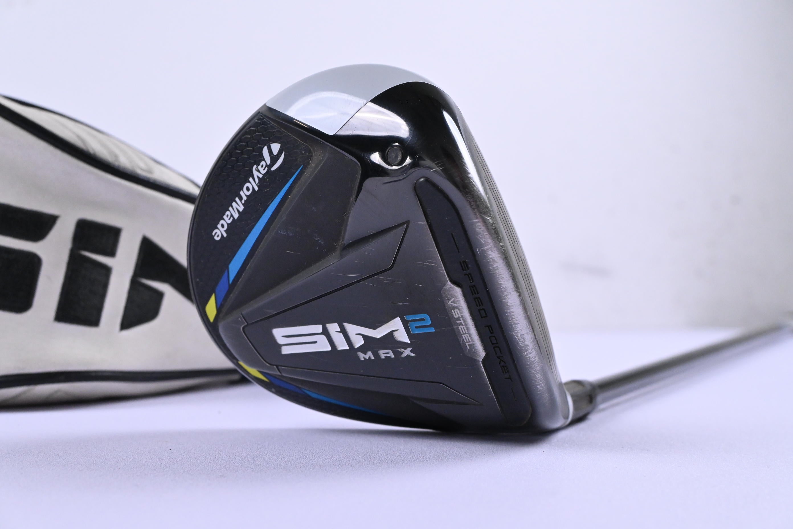 Taylormade SIM2 Max #3 Wood / 15 Degree / Stiff Flex Tensei AV Raw Blue 65 Shaft