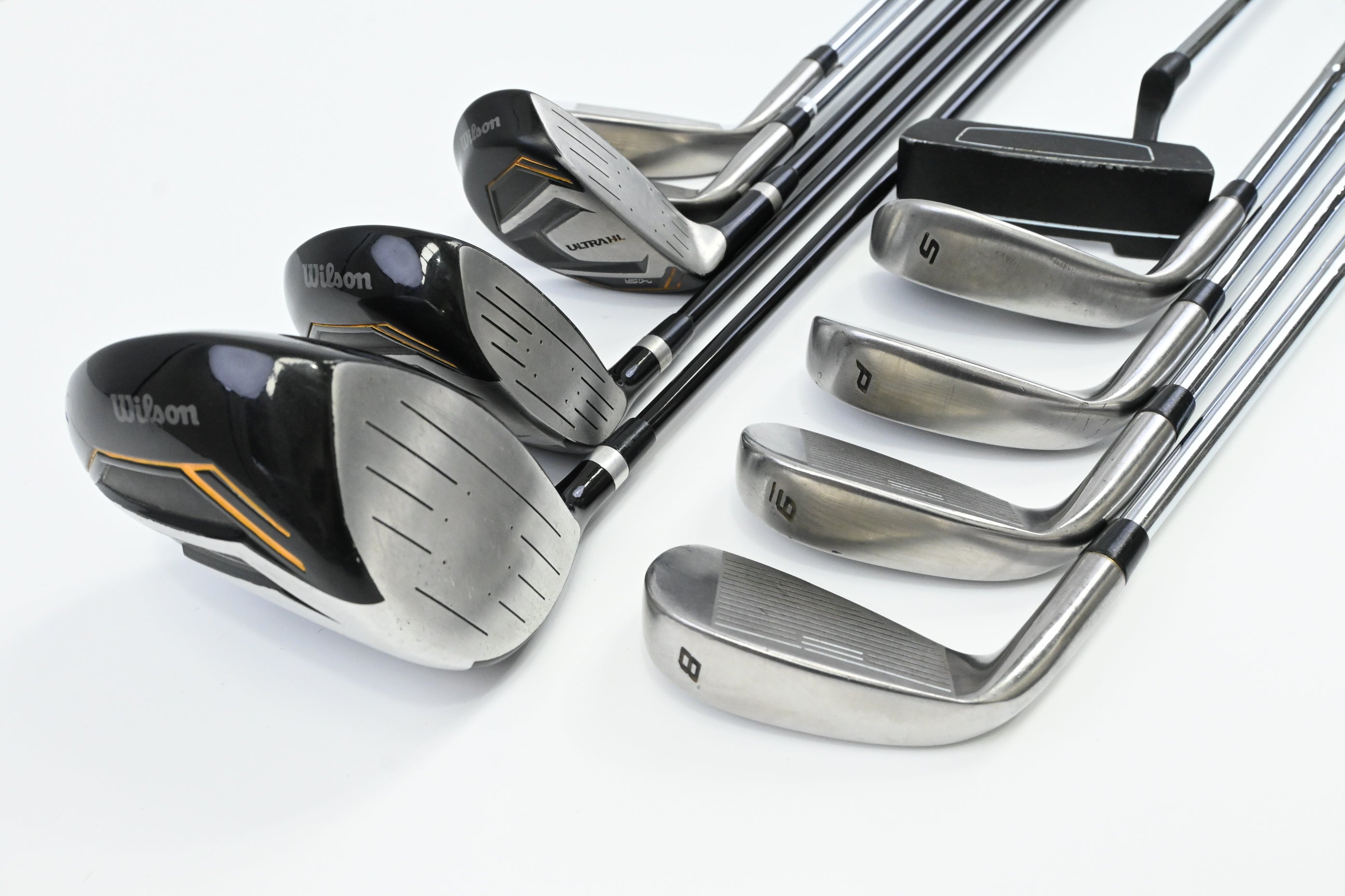 Wilson Ultra HL Package Set / Woods, Hybrid, Irons, Putter, Bag