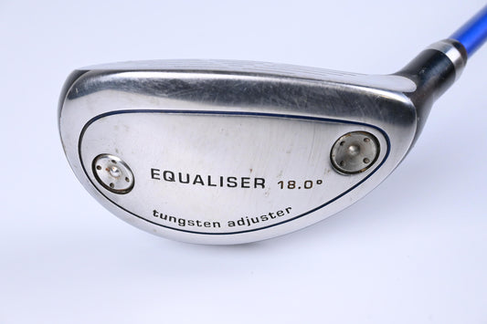 MD Golf Equaliser #3 Hybrid / 18 Degree / Regular Flex Grafalloy Prolaunch Blue