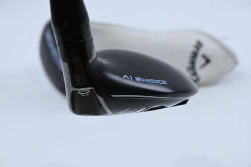 Callaway Paradym Ai Smoke #3 Hybrid / 18 Degree / Senior Flex Cypher 50 Shaft