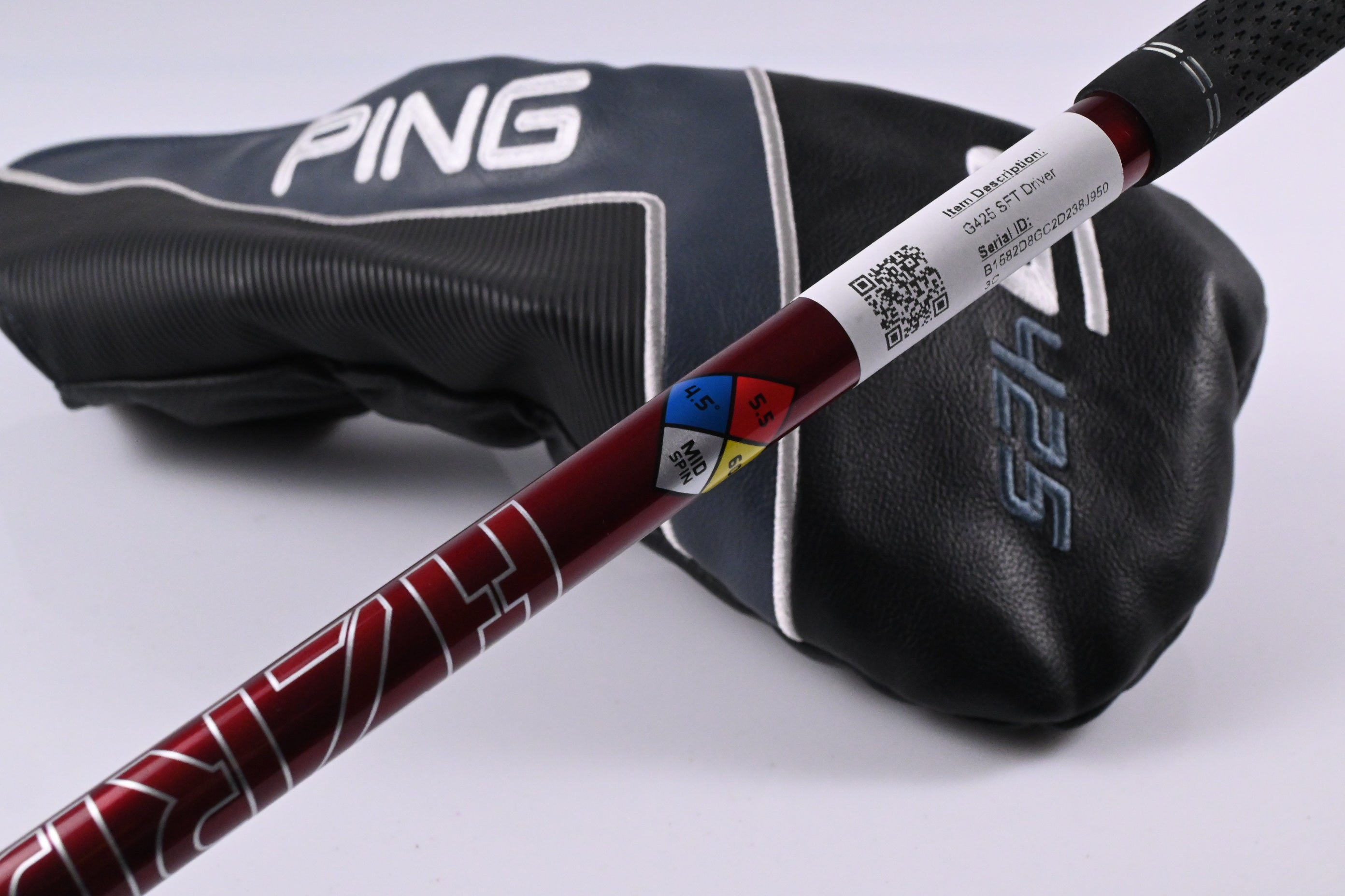 Ping G425 SFT Driver / 10.5 Degree / Regular Flex HZRDUS Smoke Red RDX 60 Shaft