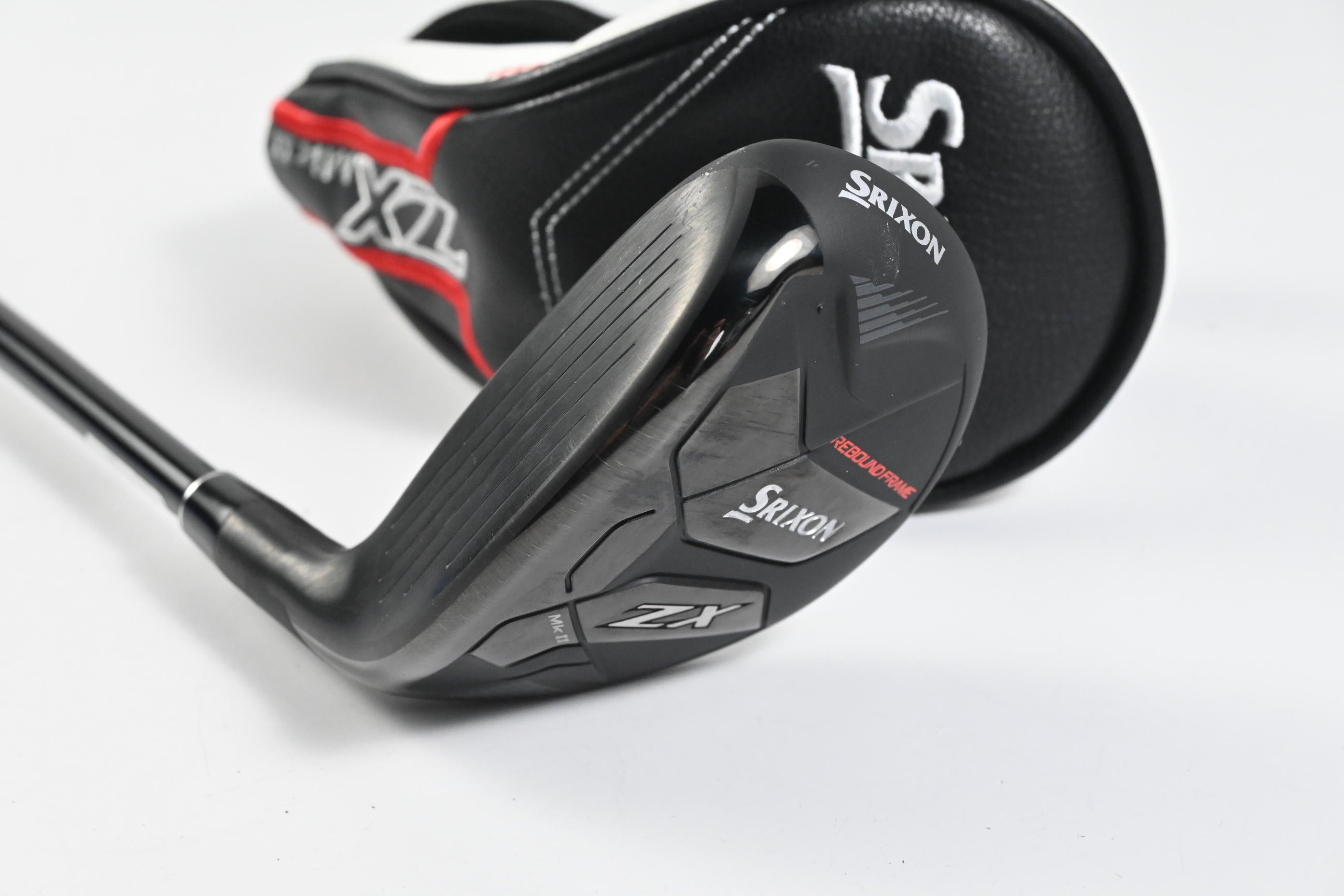 Left Hand Srixon ZX Mk II 2023 #4 Hybrid / 22 Degree / Regular Flex HZRDUS Smoke