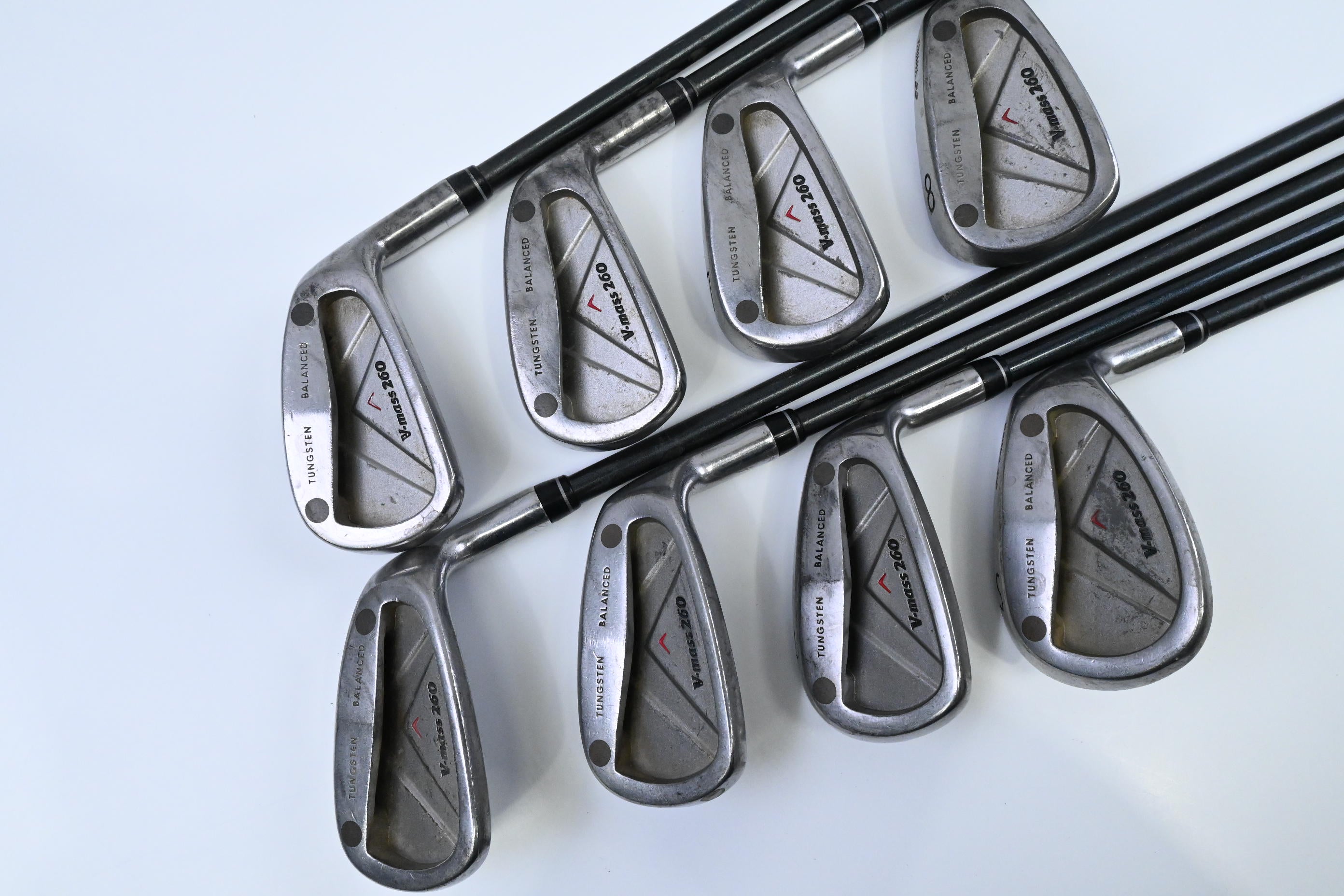 Yonex V-Mass 260 Irons / 5-PW+AW+SW / Regular Flex Yonex UltimumTi 5