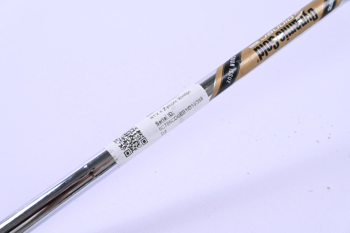 Cleveland RTX 6 Zipcore Lob Wedge / 58 Degree / Wedge Flex Dynamic Gold Spinner