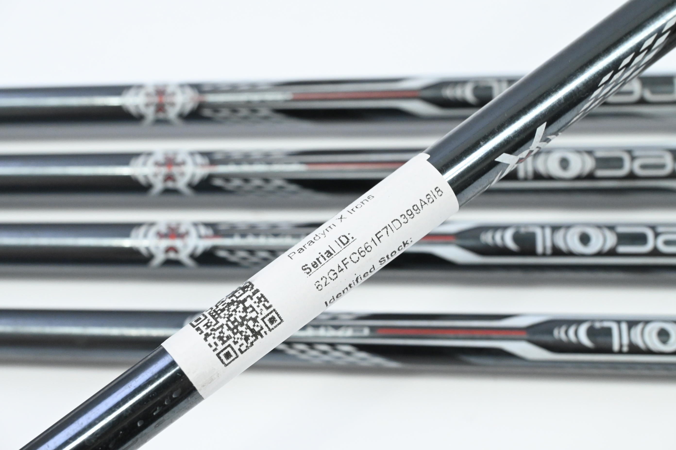 Callaway Paradym X Irons / 7-PW+AW / Regular Flex UST Recoil Dart 75 Shafts