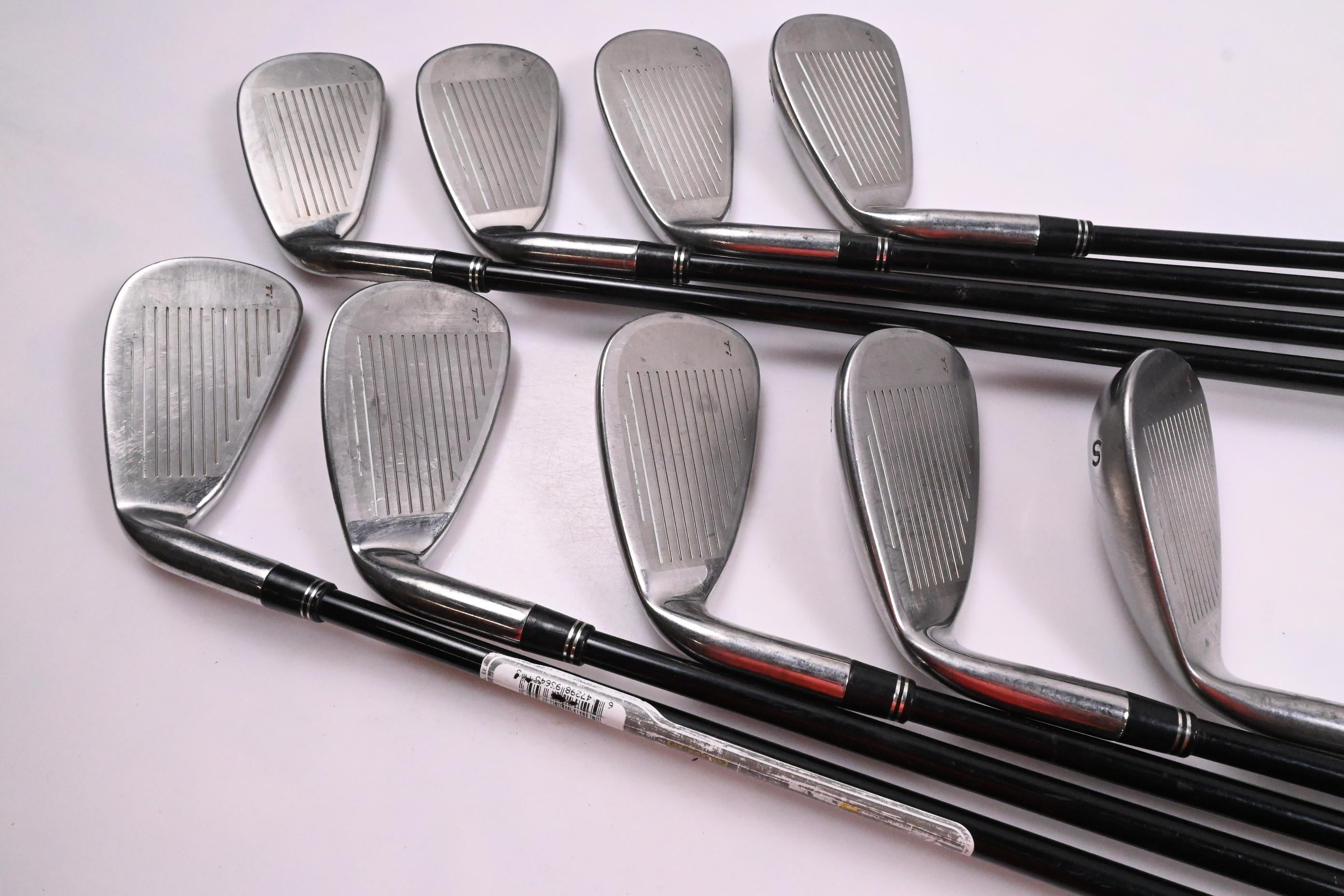Taylormade Burner XD Irons / 3-PW+SW / Regular Flex REAX Superfast 65 Shafts