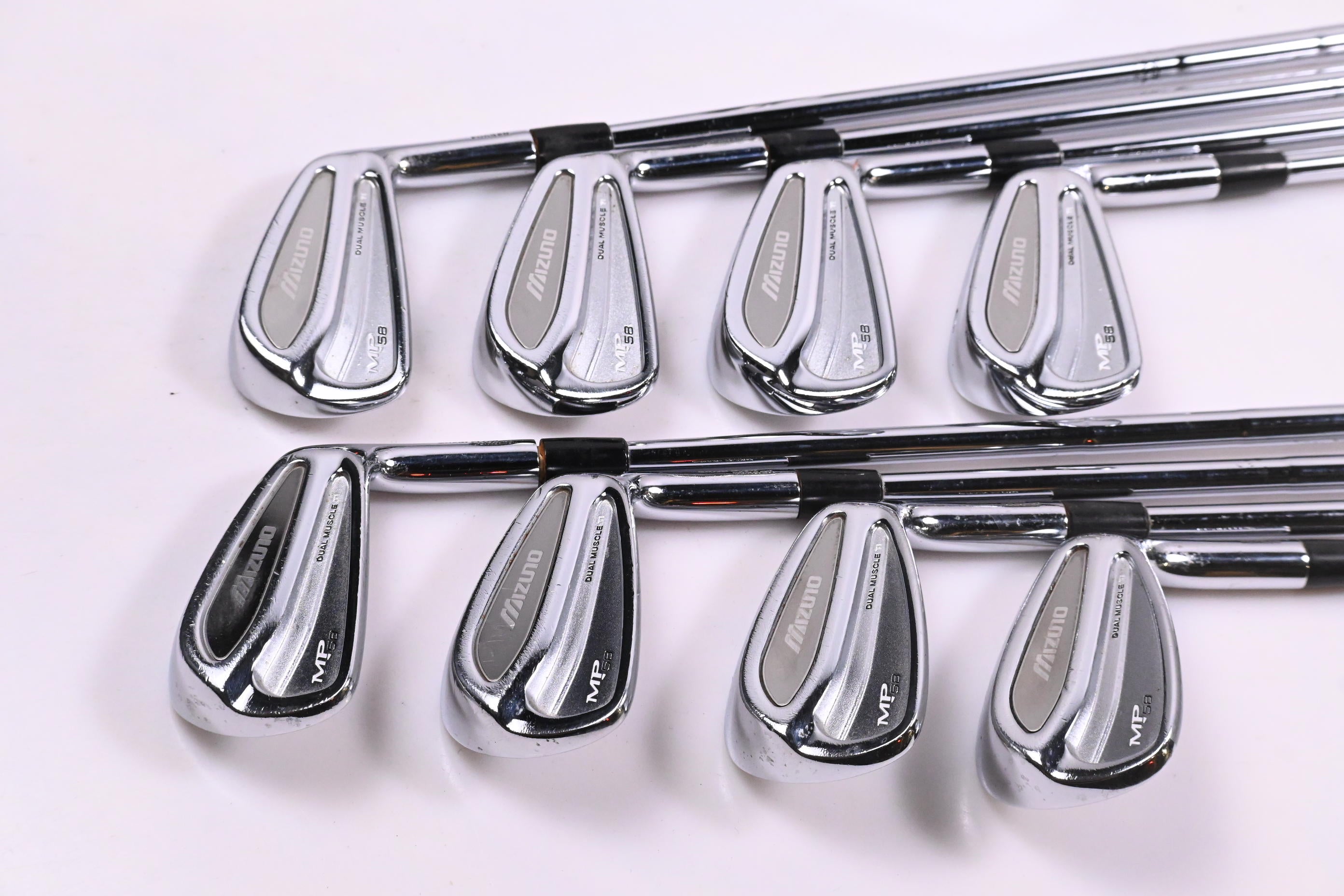 Mizuno MP-58 Irons / 3-PW / X-Flex Dynamic Gold X100U Shafts